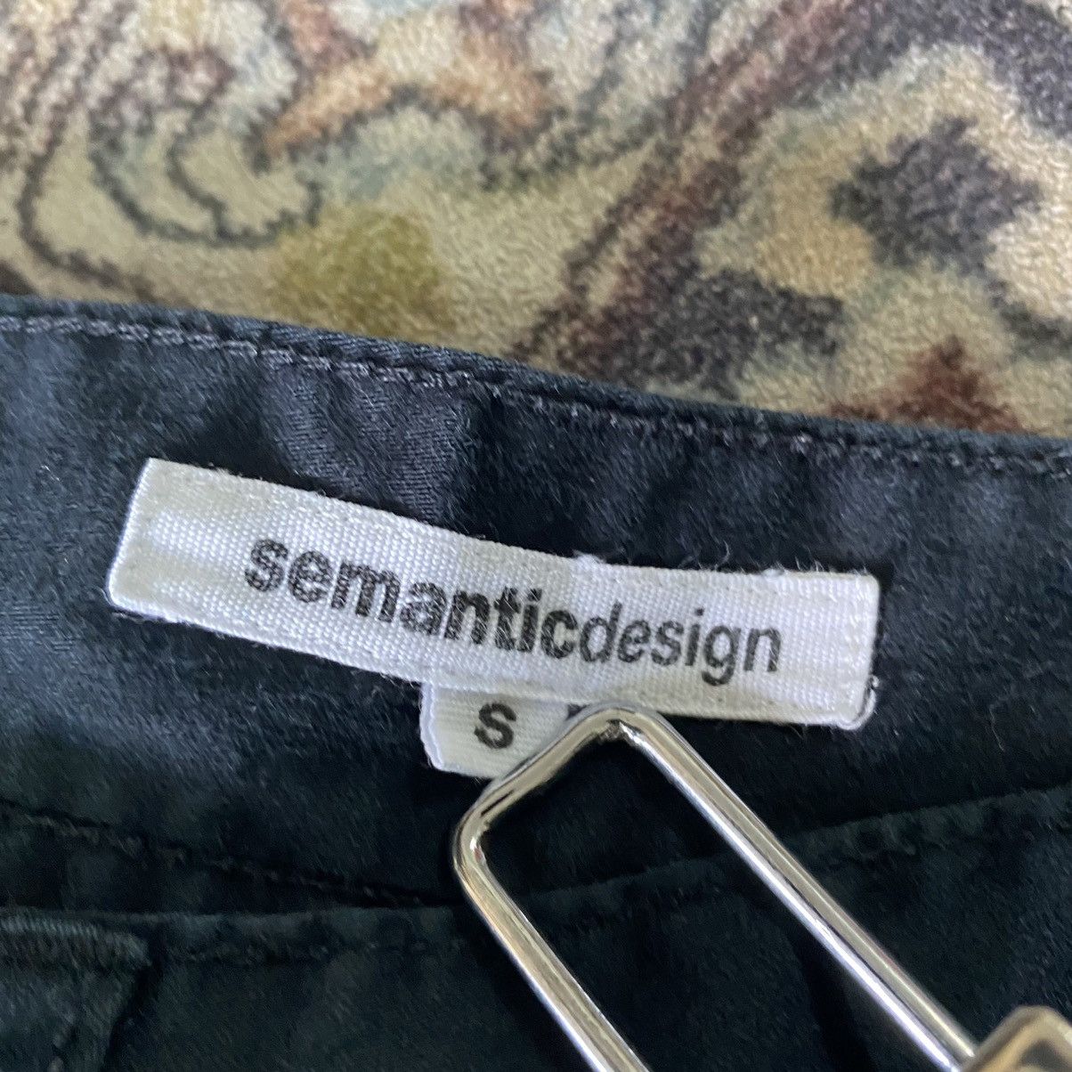 semanticdesign Semantic Design Black Cargo Pants Size US 30 / EU 46 - 13 Thumbnail