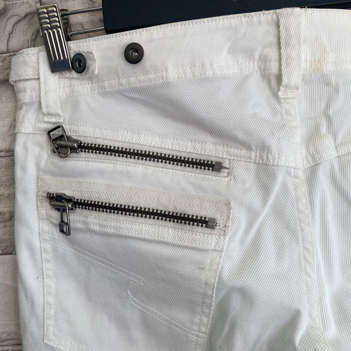 semanticdesign Semantic Design White Cargo Pants Size US 30 / EU 46 - 15 Thumbnail
