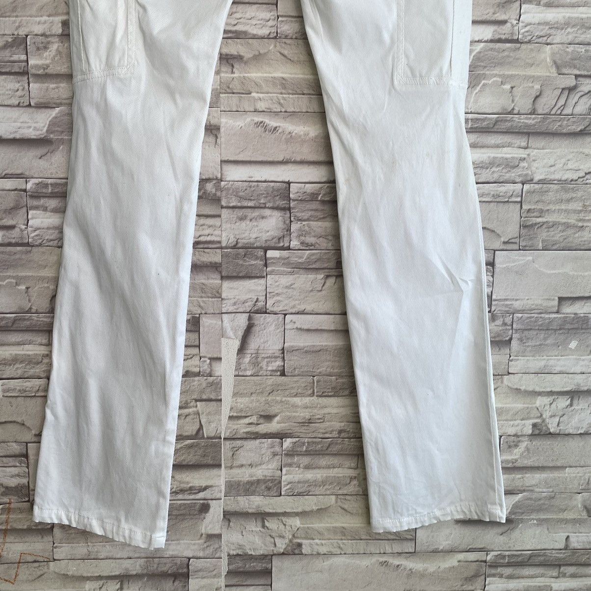 semanticdesign Semantic Design White Cargo Pants Size US 30 / EU 46 - 13 Thumbnail