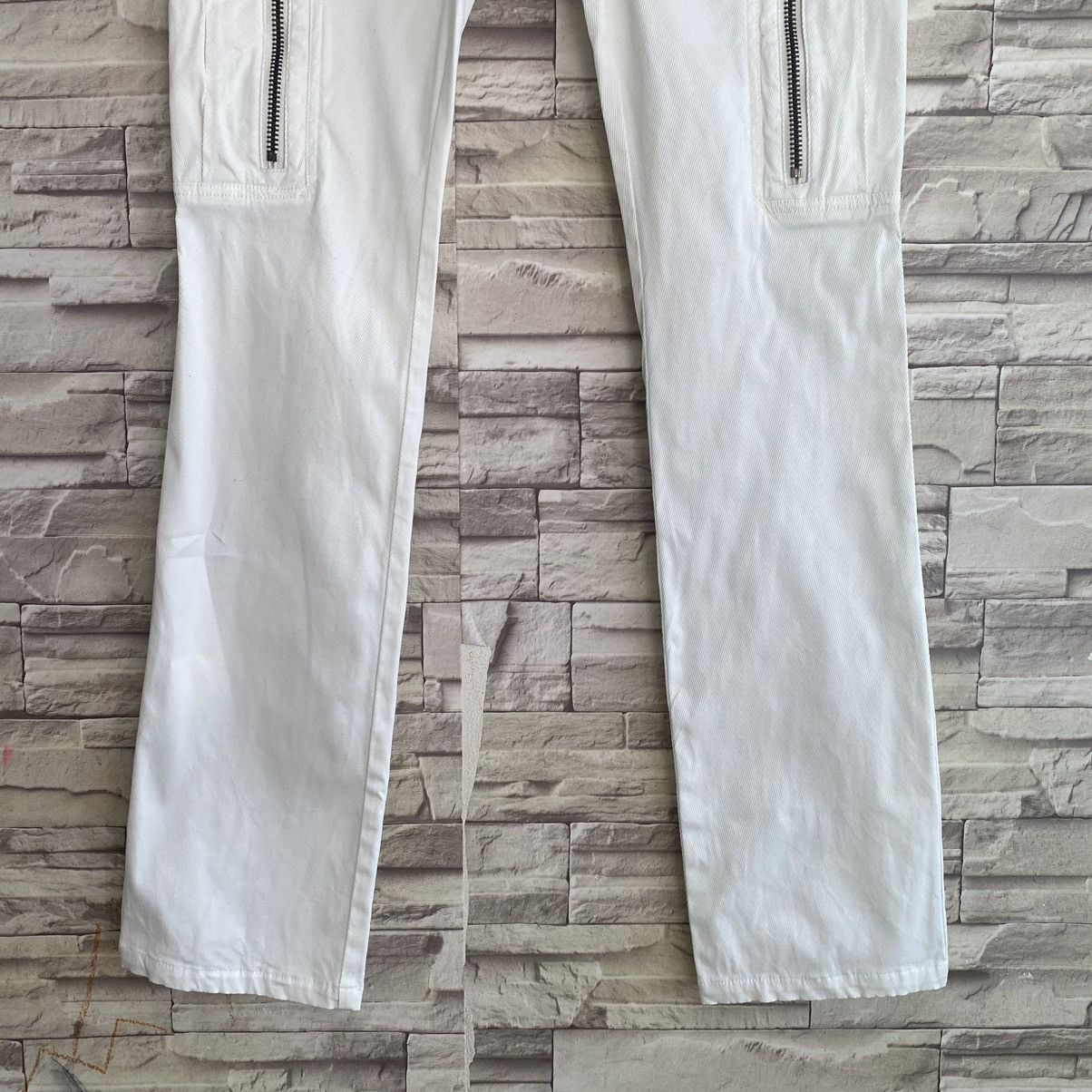 semanticdesign Semantic Design White Cargo Pants Size US 30 / EU 46 - 5 Thumbnail