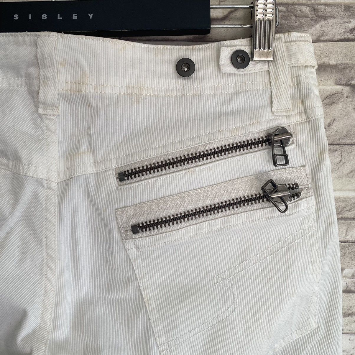 semanticdesign Semantic Design White Cargo Pants Size US 30 / EU 46 - 14 Thumbnail