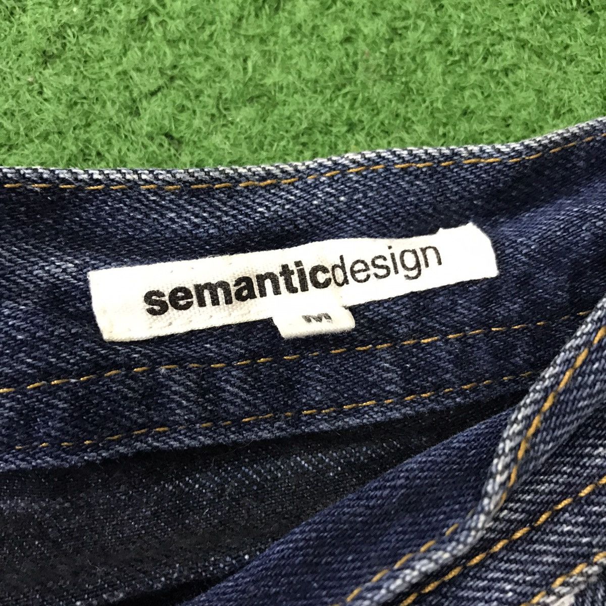 semanticdesign Japanese Brand SEMANTIC DESIGN Distressed Denim Snakeskin Size US 31 - 19 Thumbnail