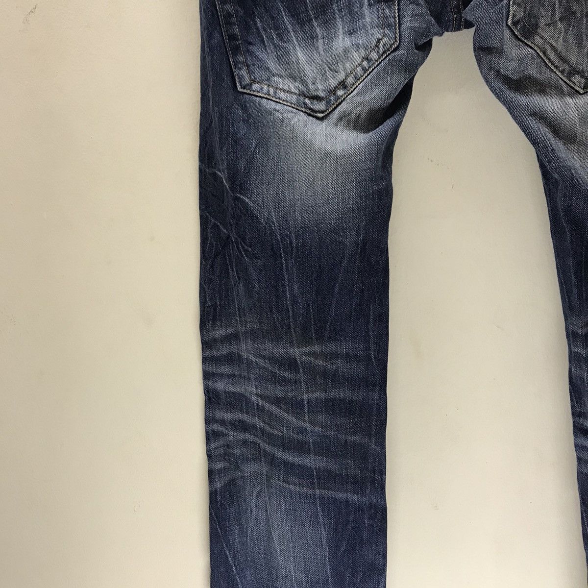 semanticdesign Japanese Brand SEMANTIC DESIGN Distressed Denim Snakeskin Size US 31 - 15 Thumbnail