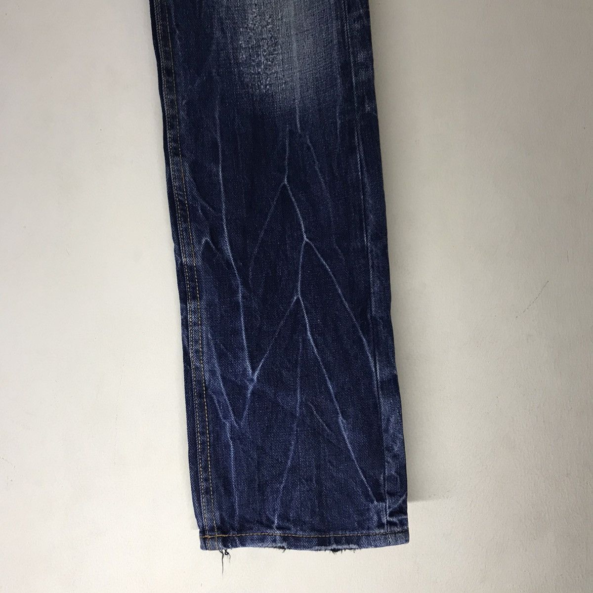 semanticdesign Japanese Brand SEMANTIC DESIGN Distressed Denim Snakeskin Size US 31 - 9 Thumbnail