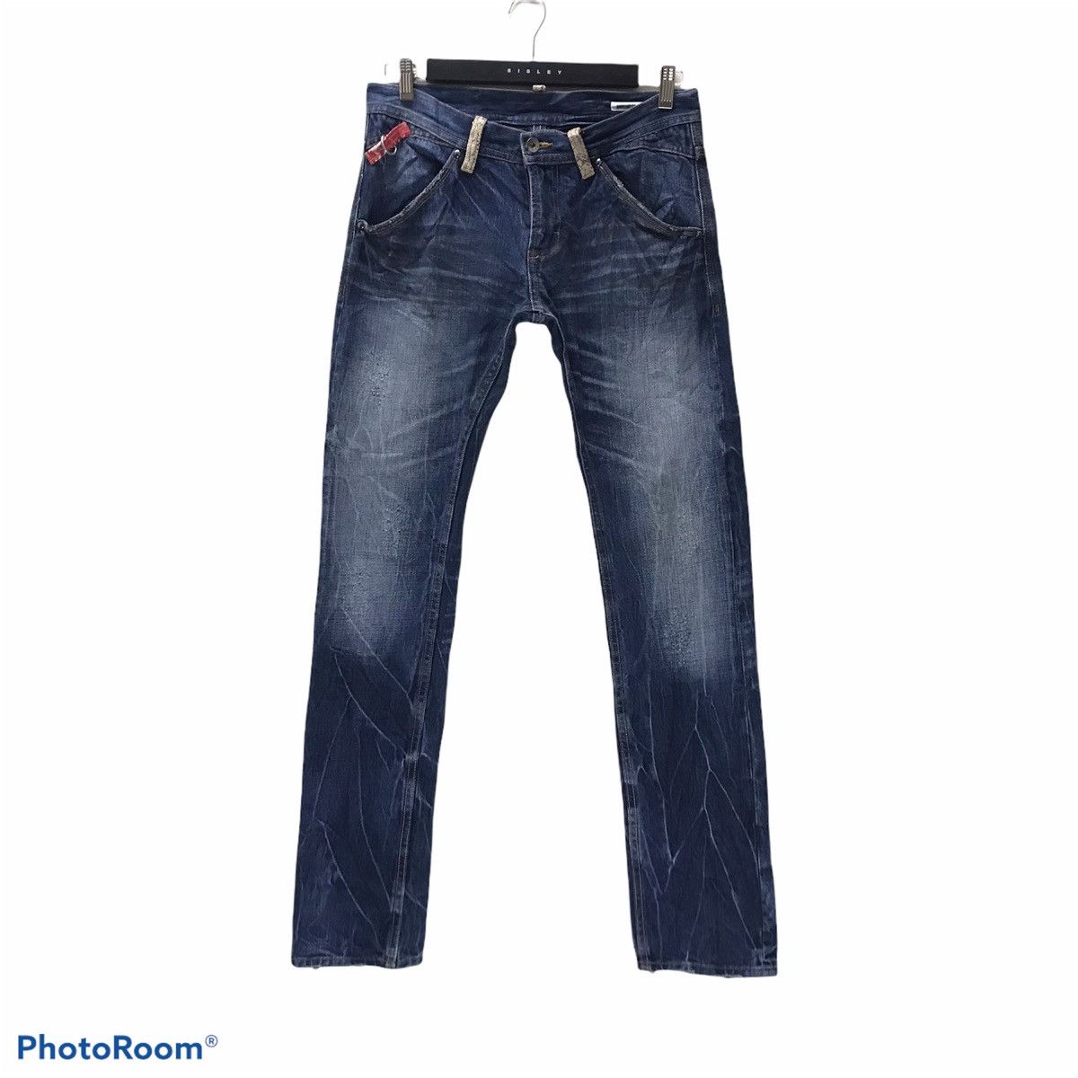 semanticdesign Japanese Brand SEMANTIC DESIGN Distressed Denim Snakeskin Size US 31 - 2 Thumbnail
