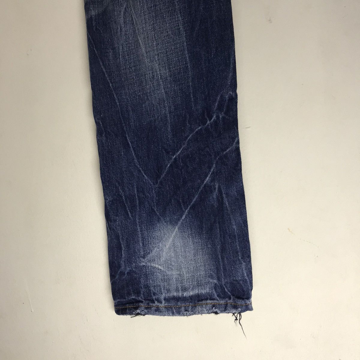 semanticdesign Japanese Brand SEMANTIC DESIGN Distressed Denim Snakeskin Size US 31 - 17 Thumbnail
