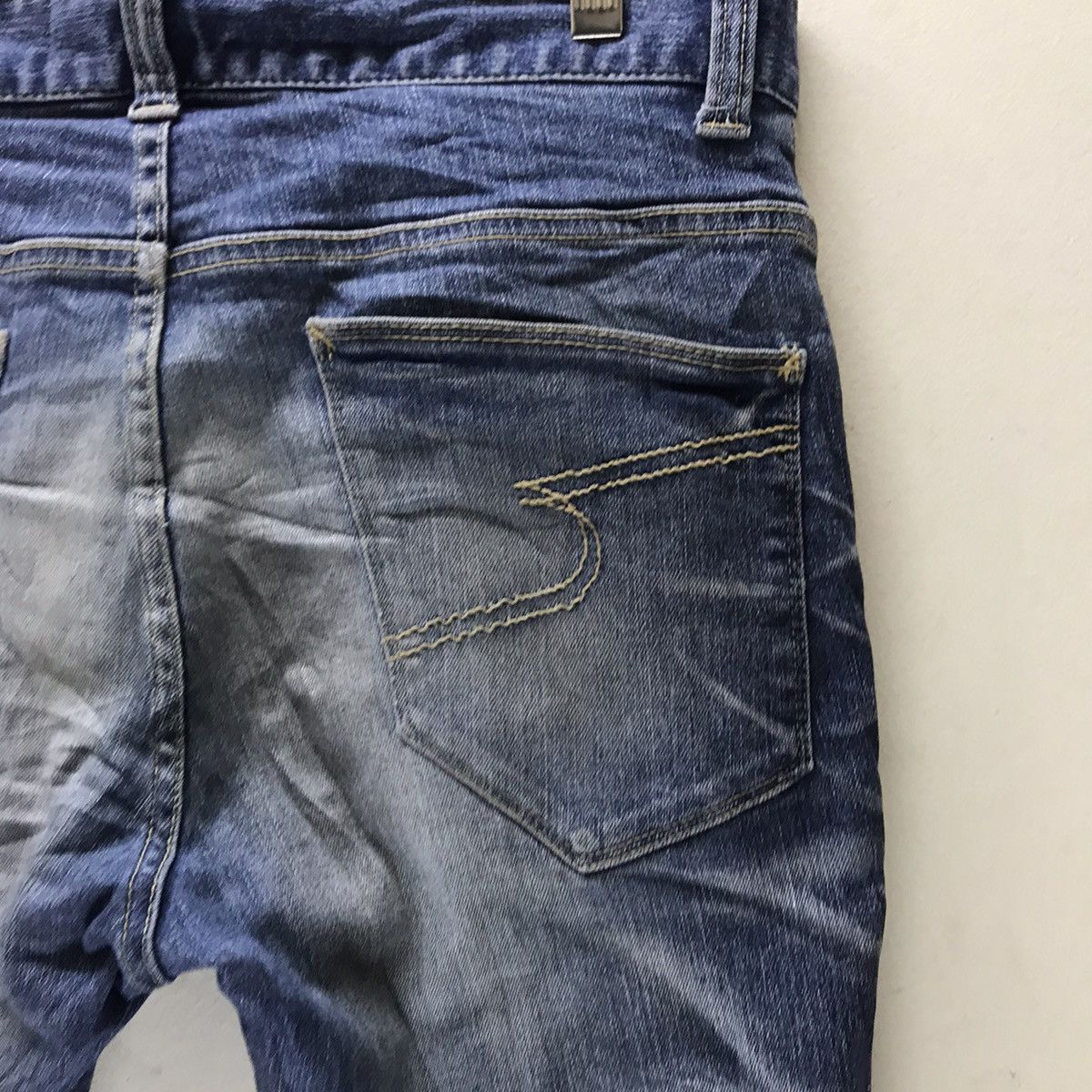 semanticdesign Vintage SEMANTIC DESIGN Clawmark Denim Jeans Size US 34 / EU 50 - 12 Thumbnail