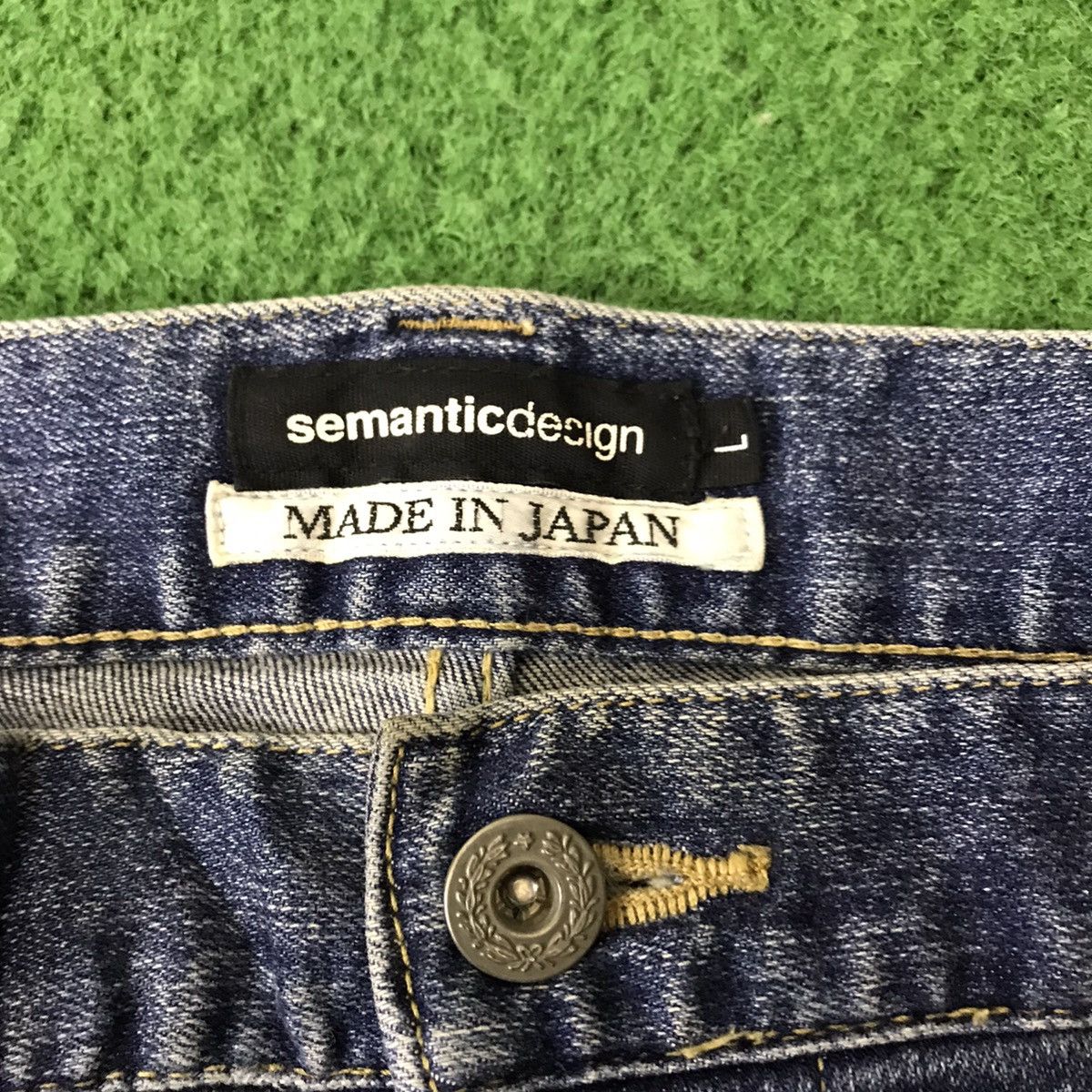 semanticdesign Vintage SEMANTIC DESIGN Clawmark Denim Jeans Size US 34 / EU 50 - 17 Thumbnail