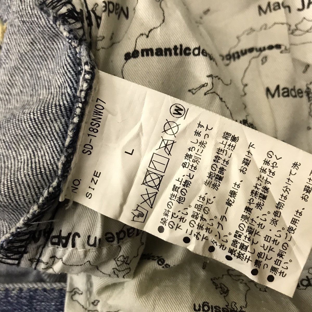 semanticdesign Vintage SEMANTIC DESIGN Clawmark Denim Jeans Size US 34 / EU 50 - 19 Thumbnail