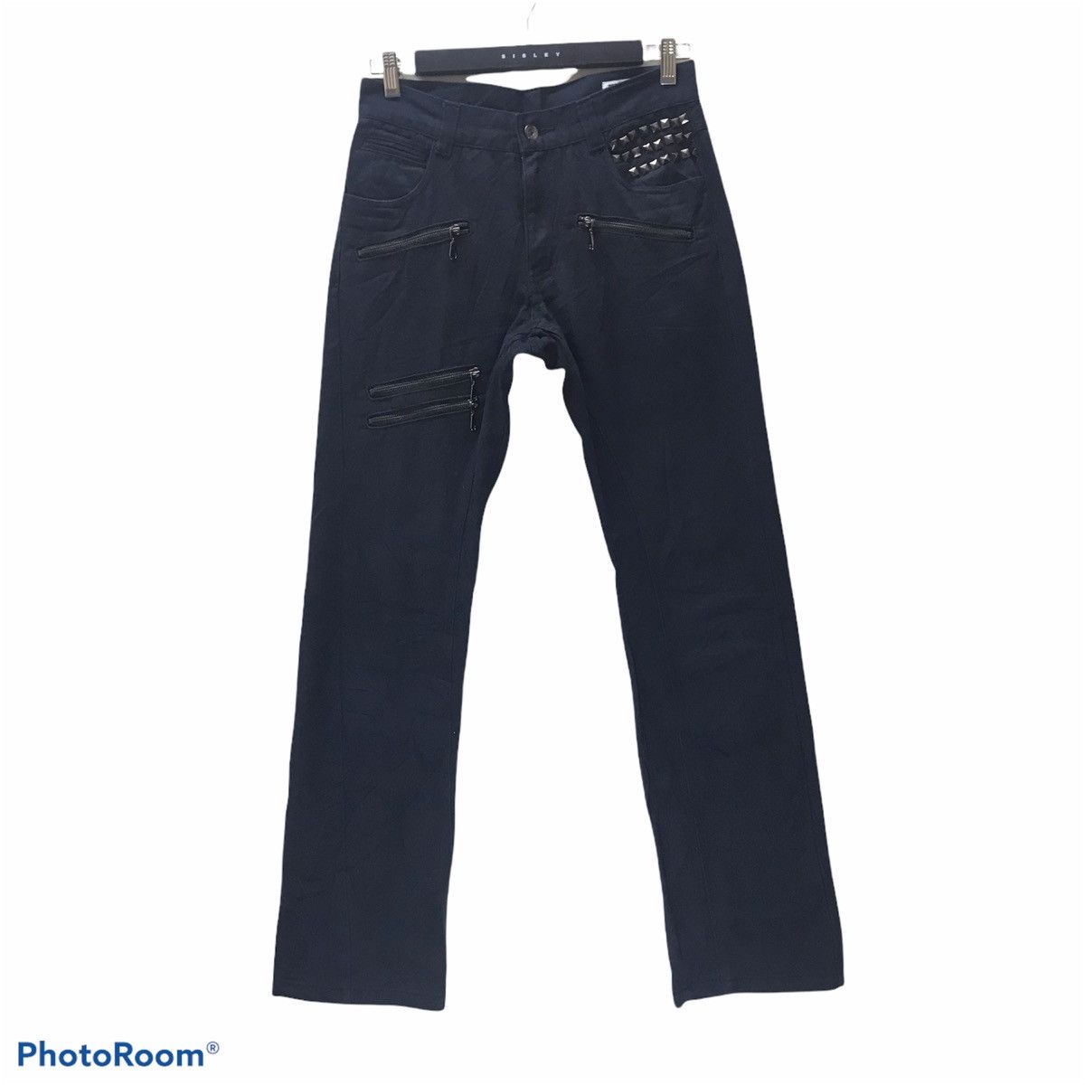 semanticdesign SEMANTIC DESIGN Black Denim Jeans Studded Size US 29 - 1 Thumbnail