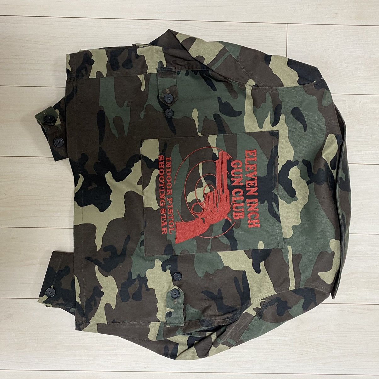 Vetements Vetements 11 inch gun club camo jacket Grailed