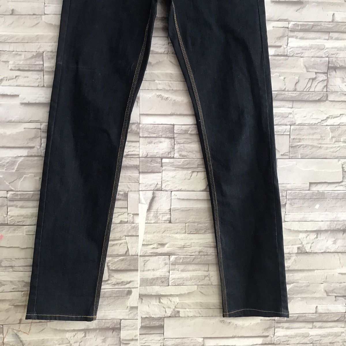 Japanese Brand SEMANTIC DESIGN Denim Skinny Native Navajo Buckle back Size US 31 - 6 Thumbnail