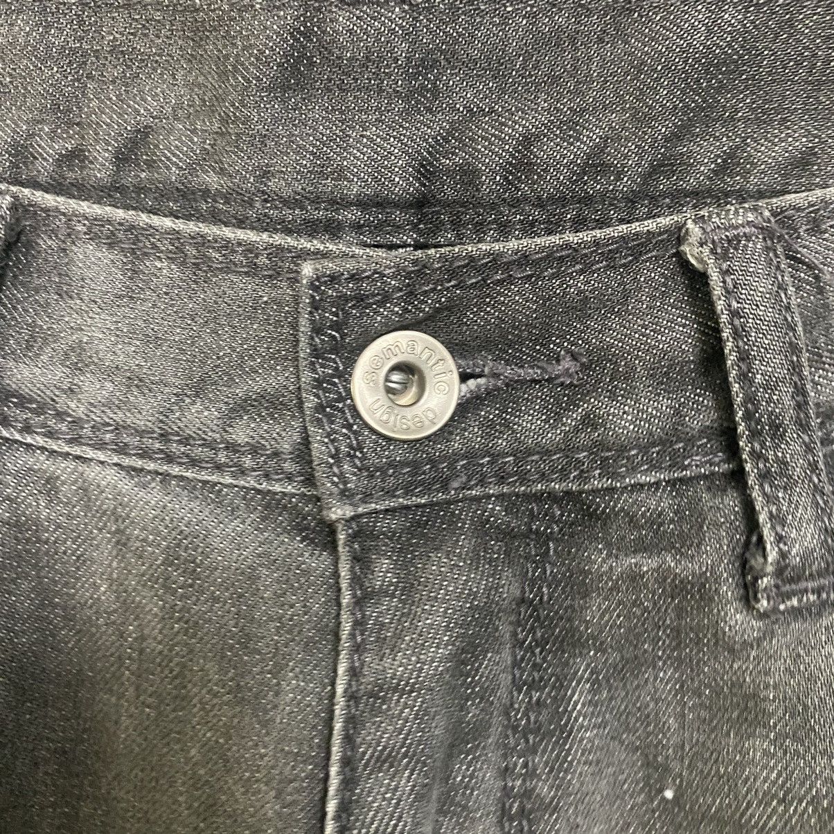 semanticdesign Semantic Design Clawmark Denim Jeans Slim-Fit Size US 30 / EU 46 - 6 Thumbnail