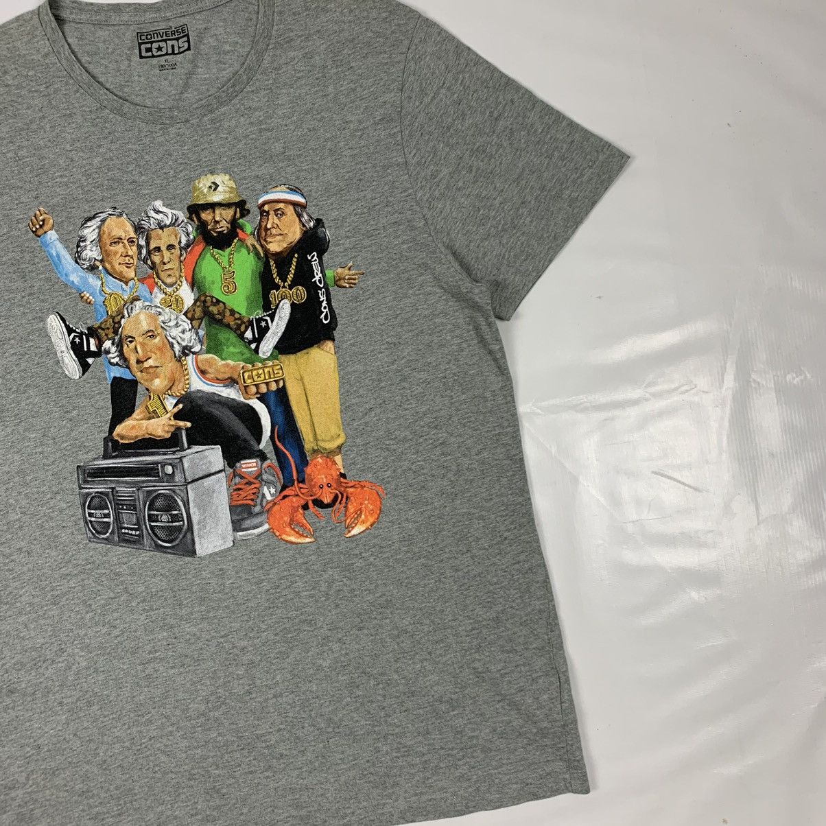 Converse Converse X American President Shirt Size US XL / EU 56 / 4 - 3 Thumbnail