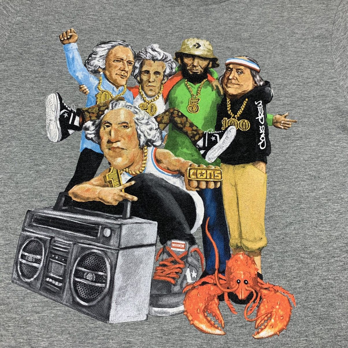 Converse Converse X American President Shirt Size US XL / EU 56 / 4 - 5 Thumbnail