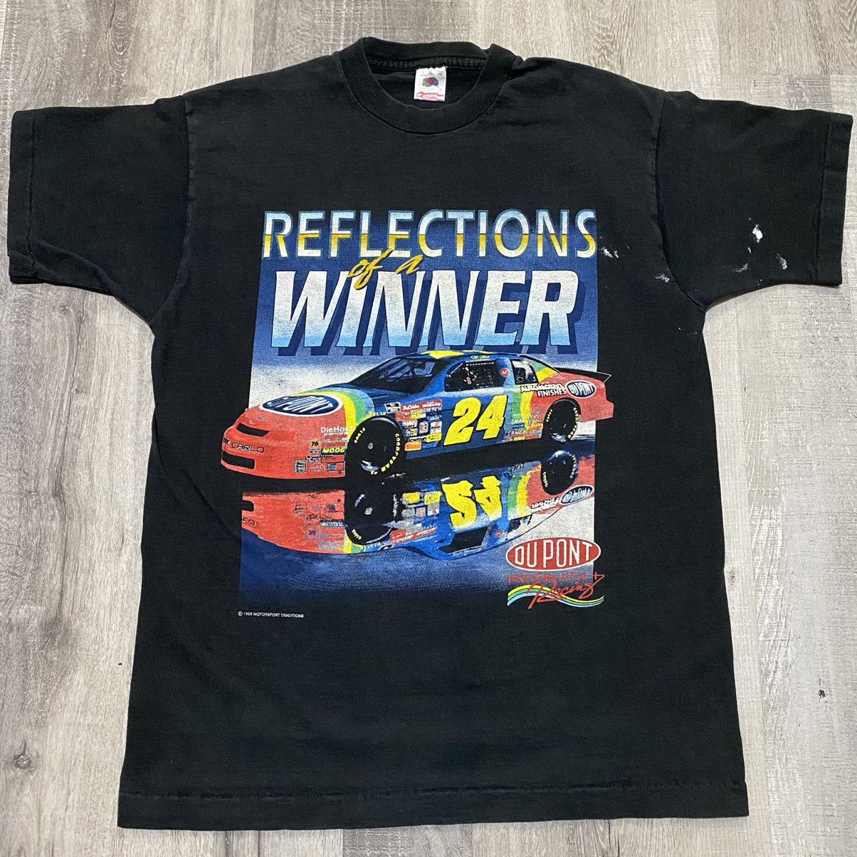 Vintage VTG Jeff Gordon 1995 Reflections Winner NASCAR Racing Shirt ...