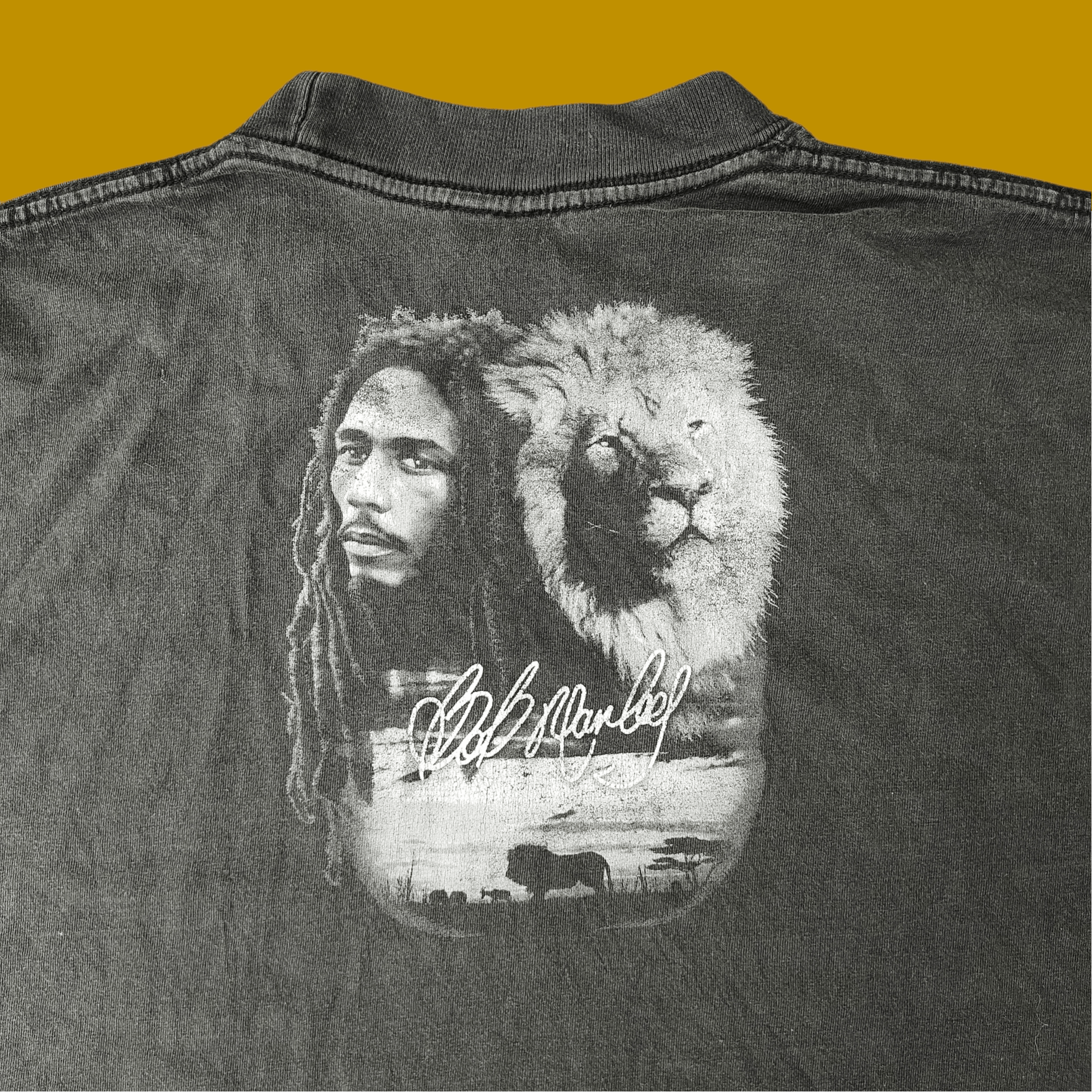 Band Tees 💥STEALS💥 Bob Marley & Lion of Judah T-shirt Size US XXL / EU 58 / 5 - 4 Thumbnail