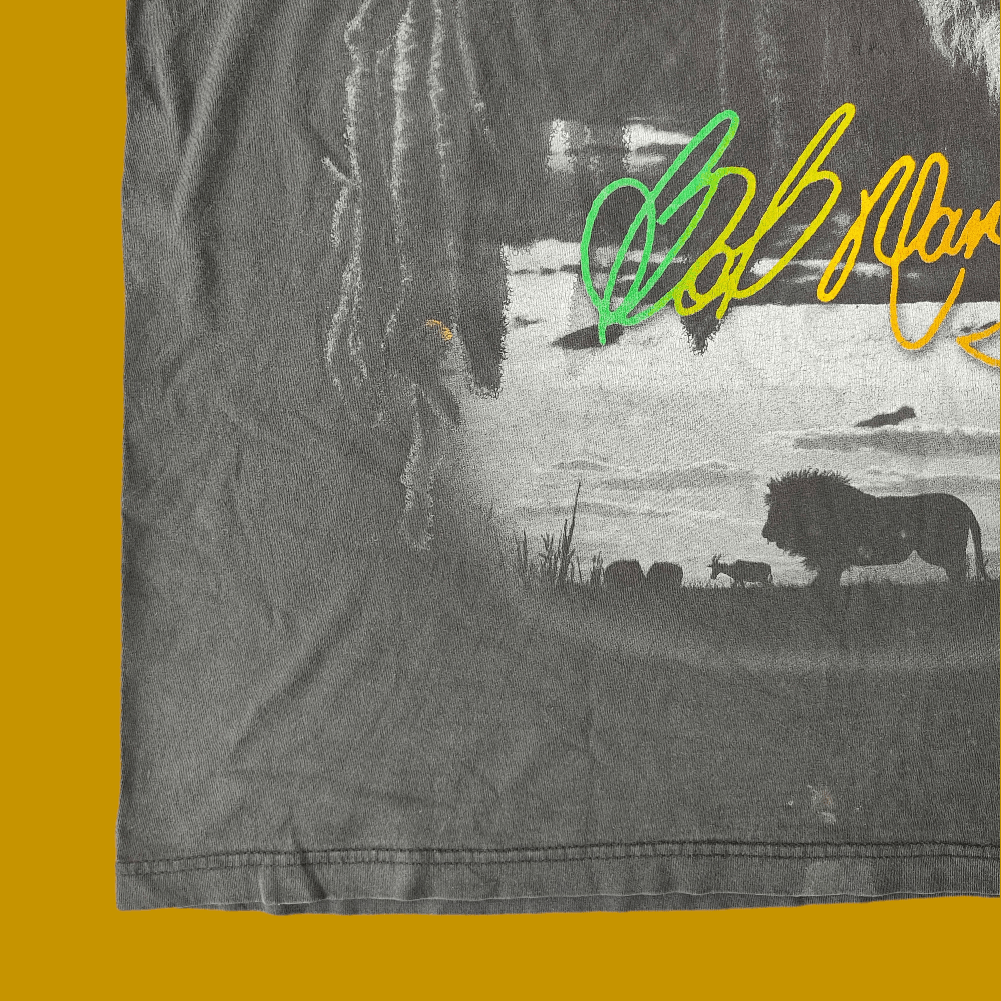 Band Tees 💥STEALS💥 Bob Marley & Lion of Judah T-shirt Size US XXL / EU 58 / 5 - 5 Thumbnail