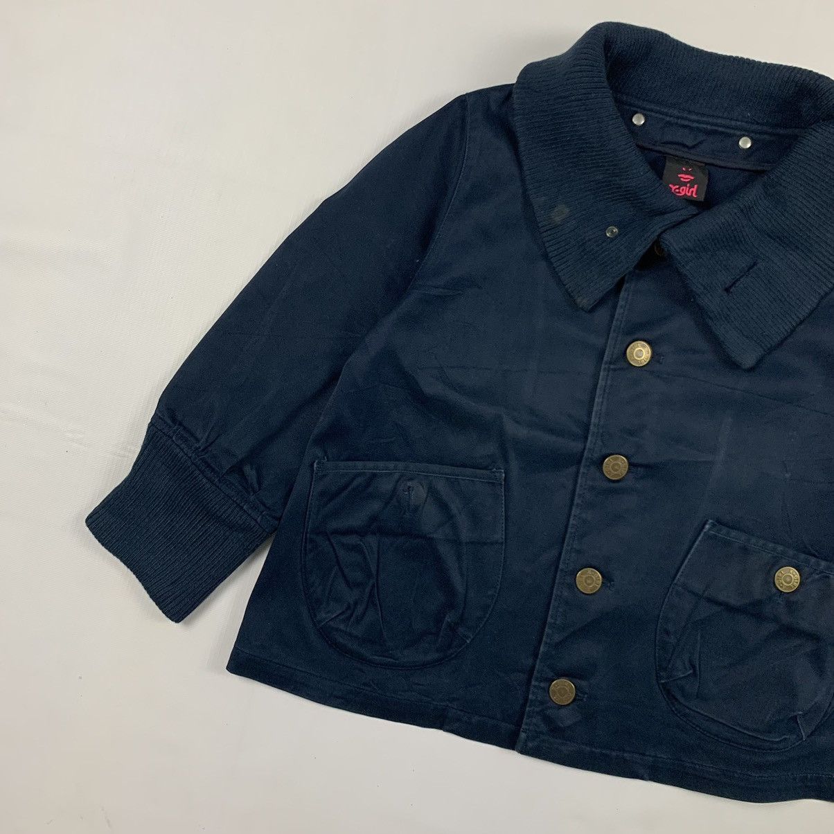 X-Girl Vintage X-Girl Skateboard Button Boxy Jacket Size S / US 4 / IT 40 - 2 Thumbnail