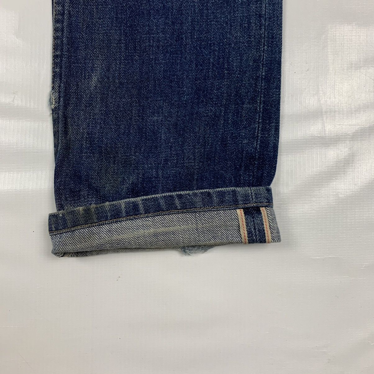 A.P.C. × Vintage Vintage Distressed A.PC Japan Selvedge Denim Jeans Pants Size US 31 - 3 Thumbnail
