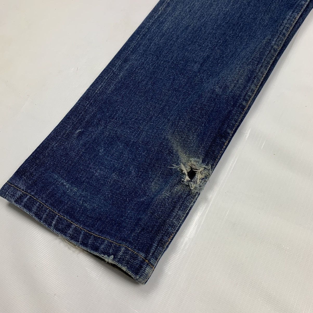 A.P.C. × Vintage Vintage Distressed A.PC Japan Selvedge Denim Jeans Pants Size US 31 - 12 Thumbnail