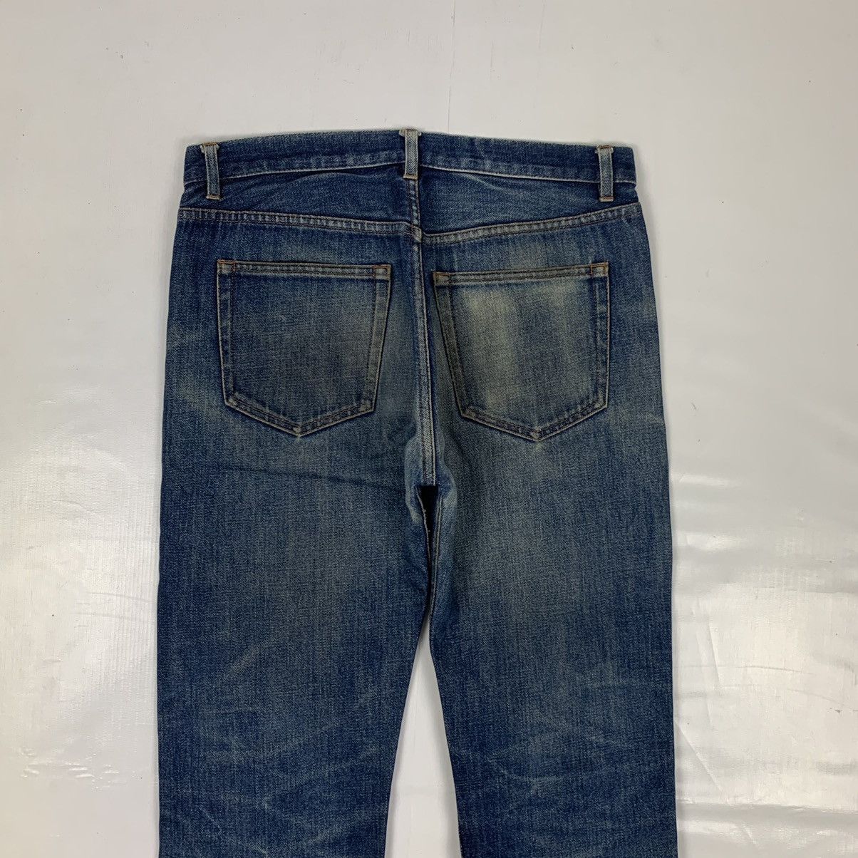 A.P.C. × Vintage Vintage Distressed A.PC Japan Selvedge Denim Jeans Pants Size US 31 - 8 Thumbnail