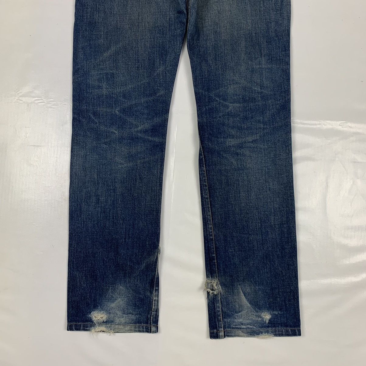 A.P.C. × Vintage Vintage Distressed A.PC Japan Selvedge Denim Jeans Pants Size US 31 - 9 Thumbnail