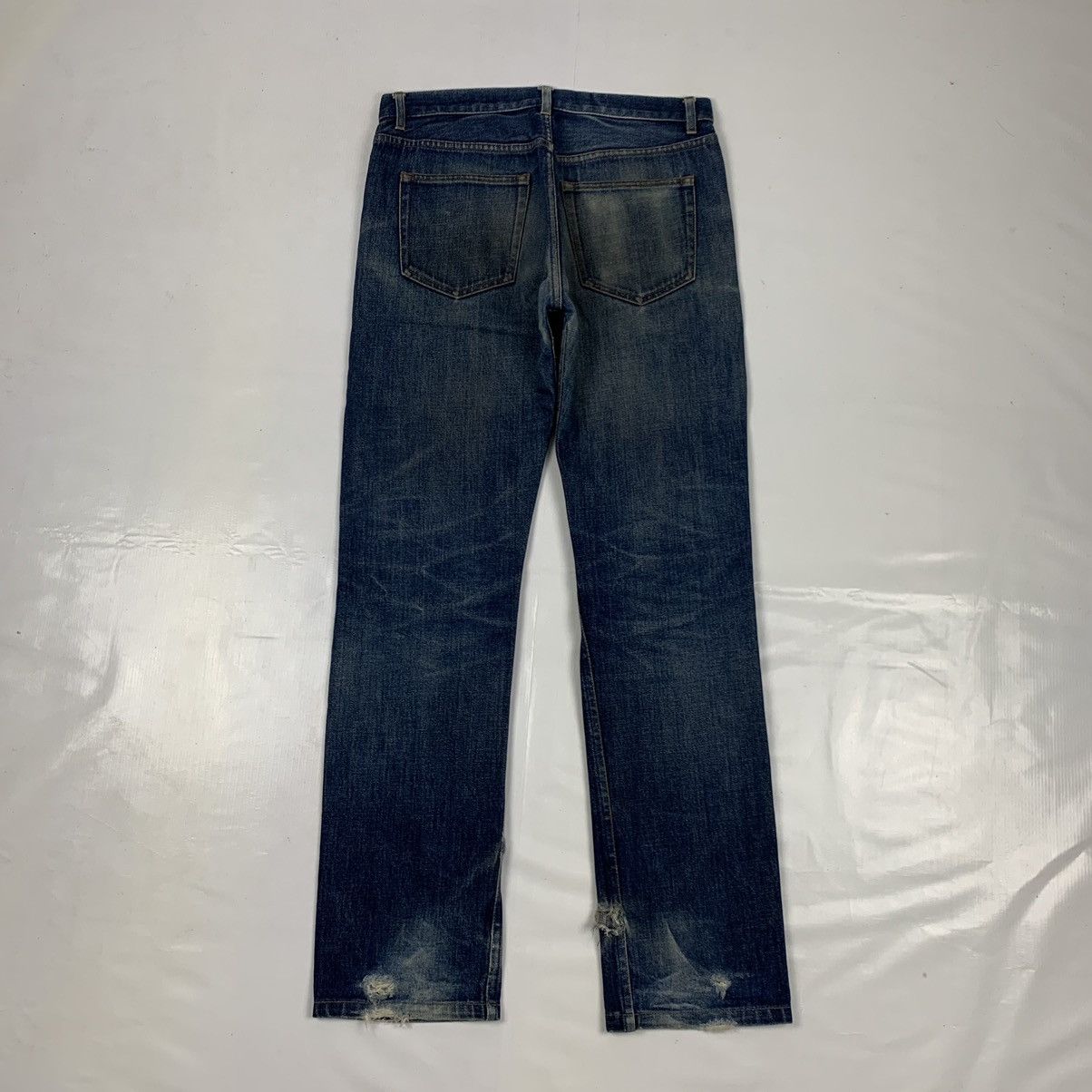 A.P.C. × Vintage Vintage Distressed A.PC Japan Selvedge Denim Jeans Pants Size US 31 - 7 Thumbnail