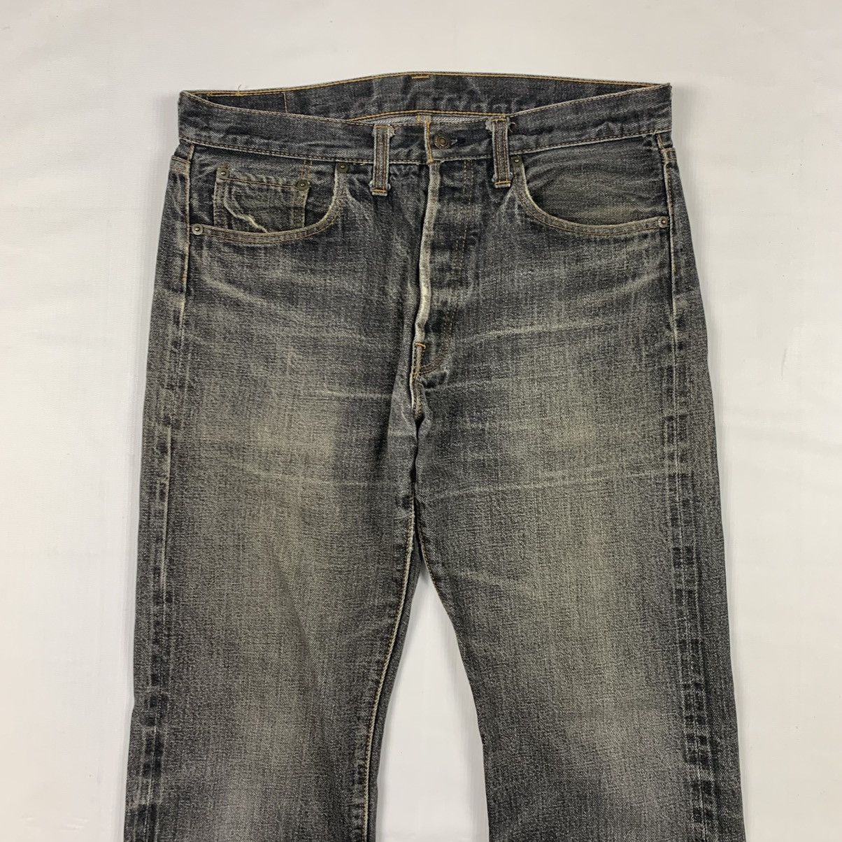 Denime Vintage Denime Selvedge Denim Jeans Pants Size US 33 - 4 Thumbnail