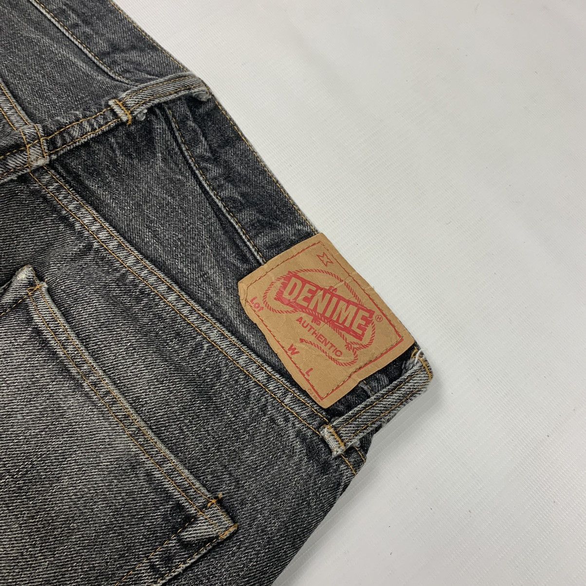 Denime Vintage Denime Selvedge Denim Jeans Pants Size US 33 - 9 Thumbnail