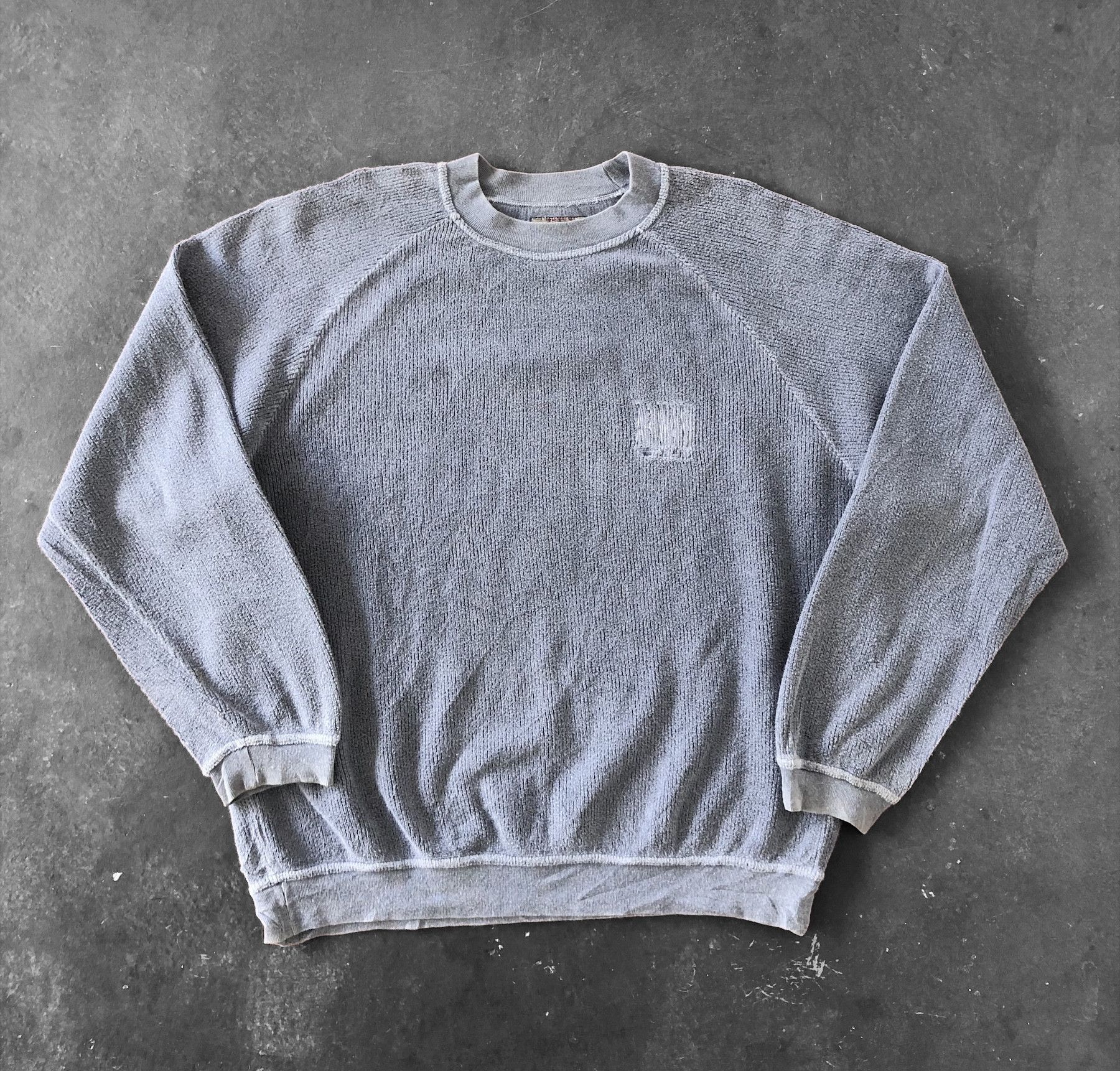 Armani × Giorgio Armani × Vintage VINTAGE 90’S ARMANI JEANS PULLOVER SWEATER RELAXED FIT Size US L / EU 52-54 / 3 - 1 Thumbnail