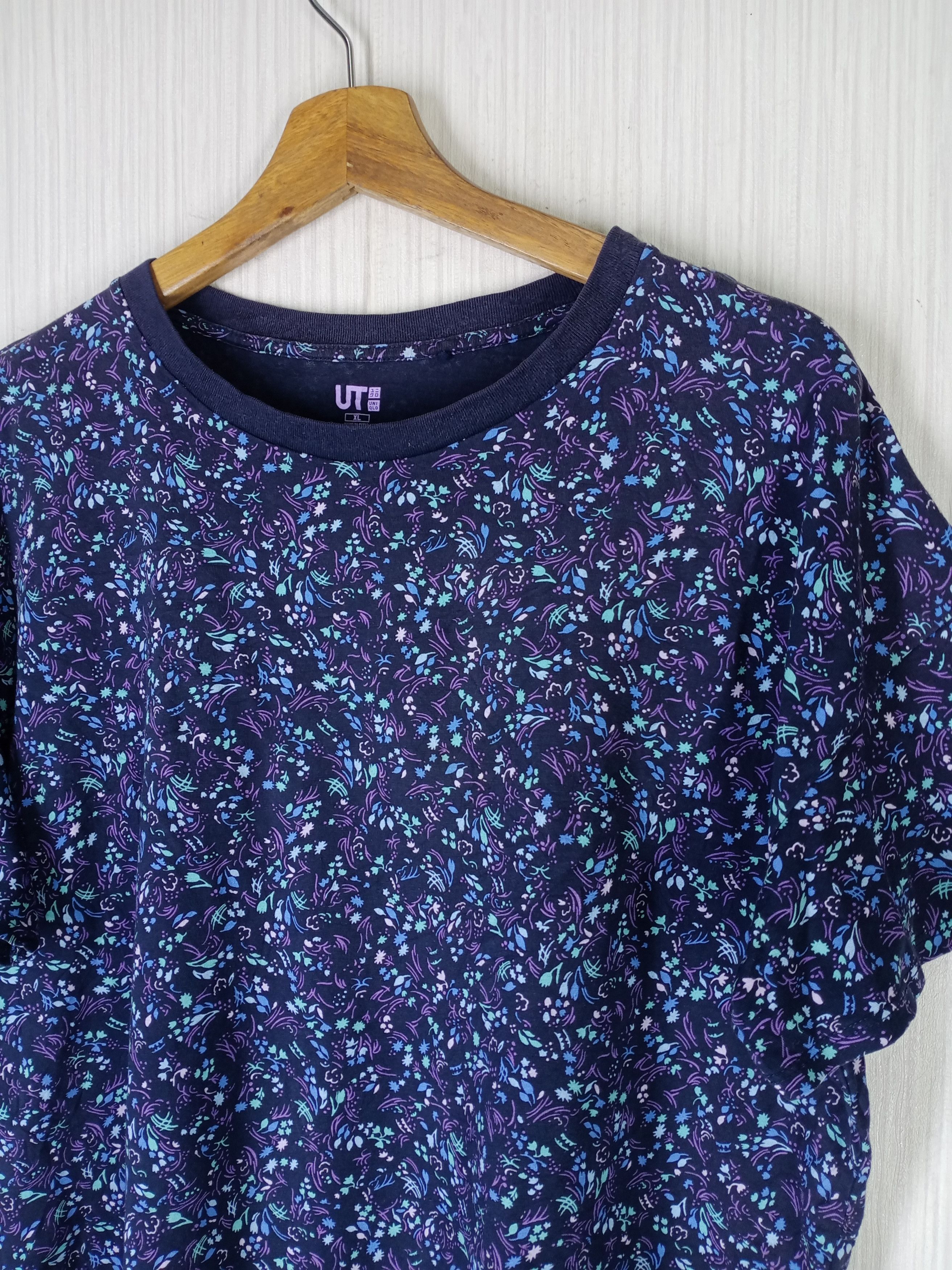 Anna Sui Anna Sui X Uniqlo Fullprint Flora Tshirt Size XL / US 12-14 / IT 48-50 - 2 Thumbnail