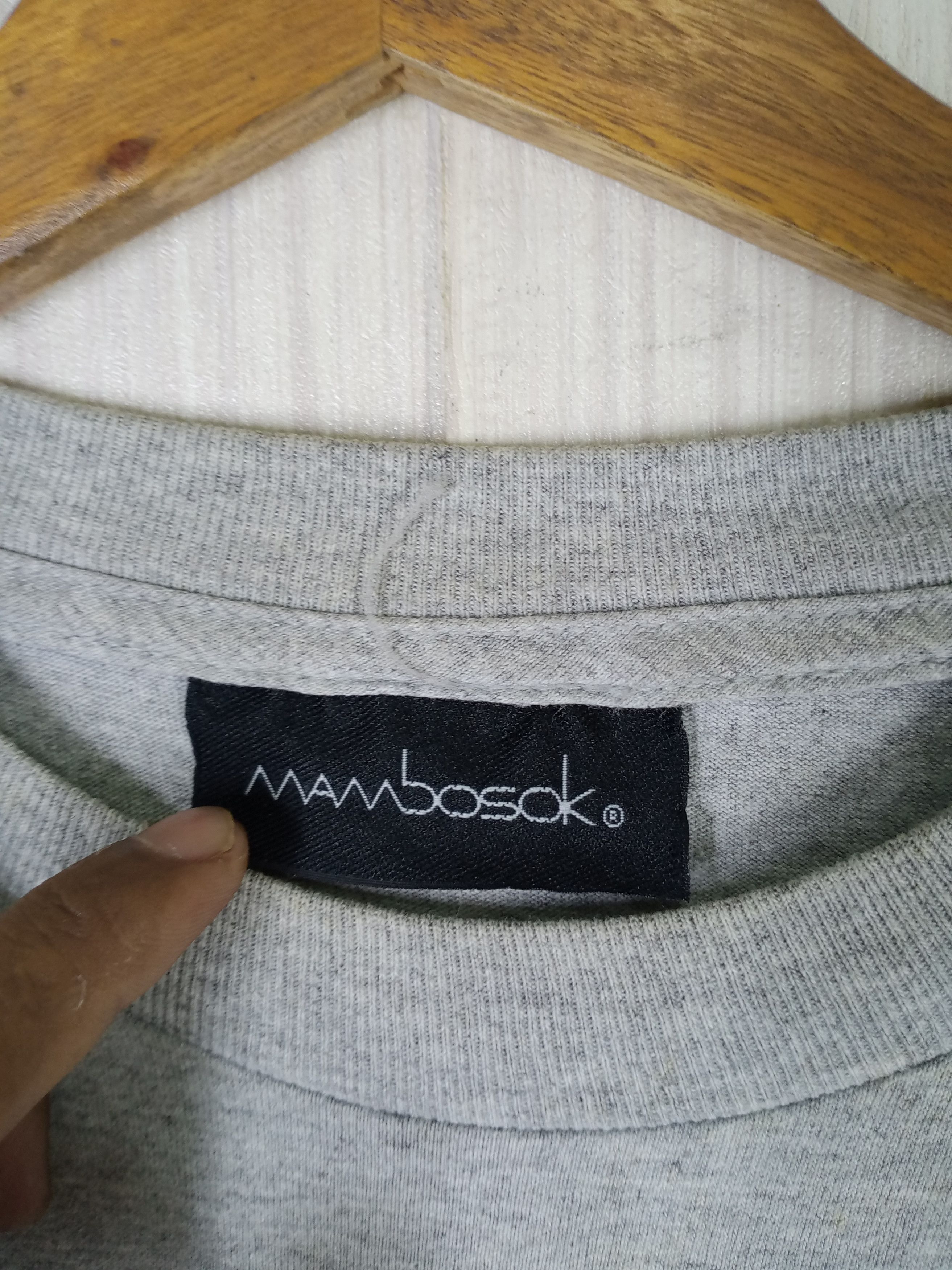 Mambo × Vintage Rare Vintage Mambosok Medium Logo Tshirt Size US L / EU 52-54 / 3 - 5 Thumbnail