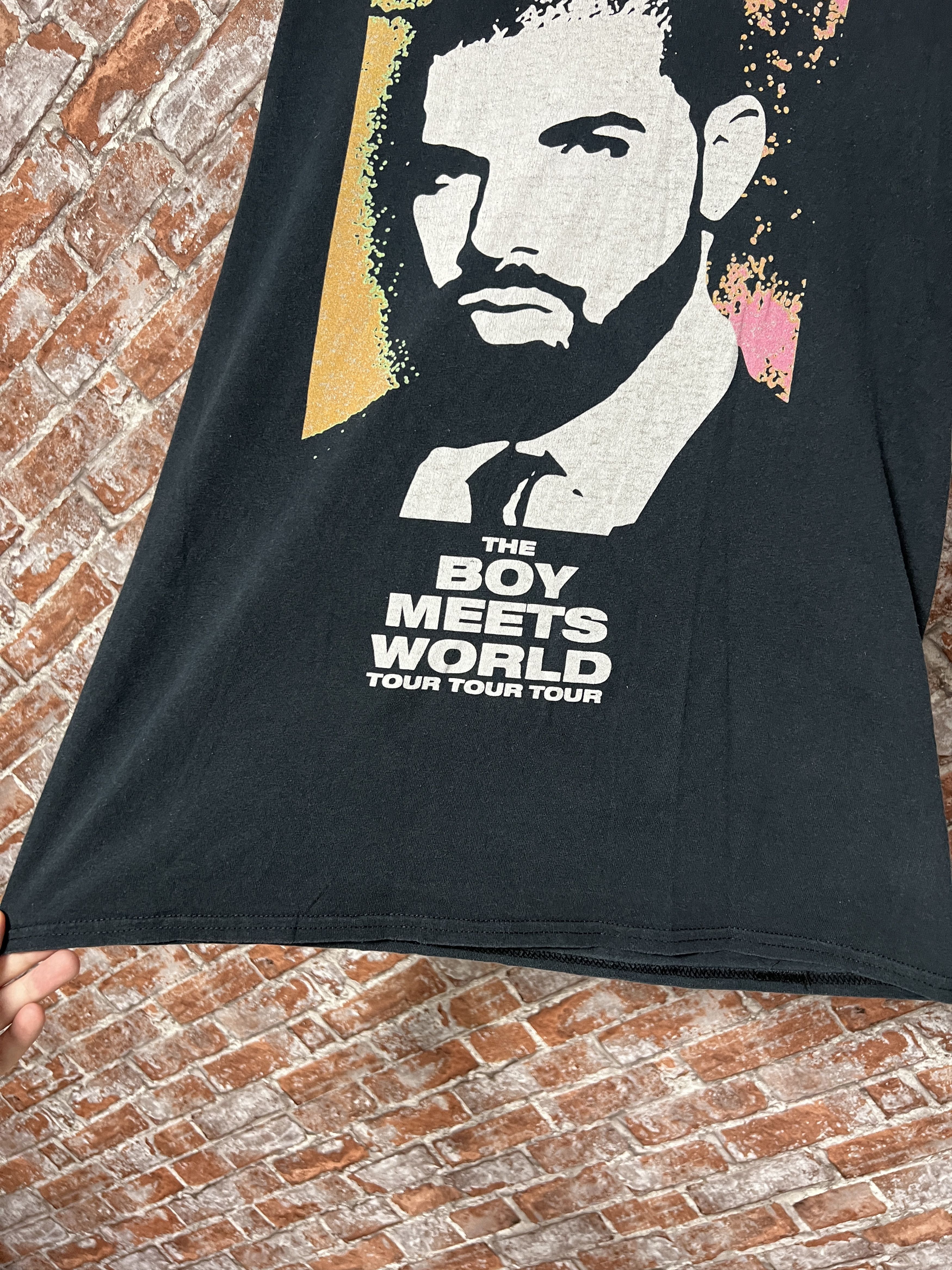 Band Tees Vintage 2000s Drake The Boy Meets World Tour T-shirt Size US M / EU 48-50 / 2 - 9 Thumbnail