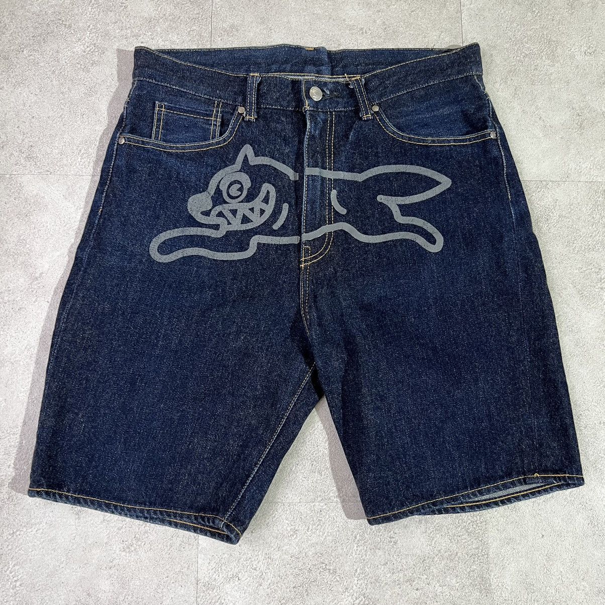 Billionaire Boys Club BBC Ice cream Dog Denim Jeans
