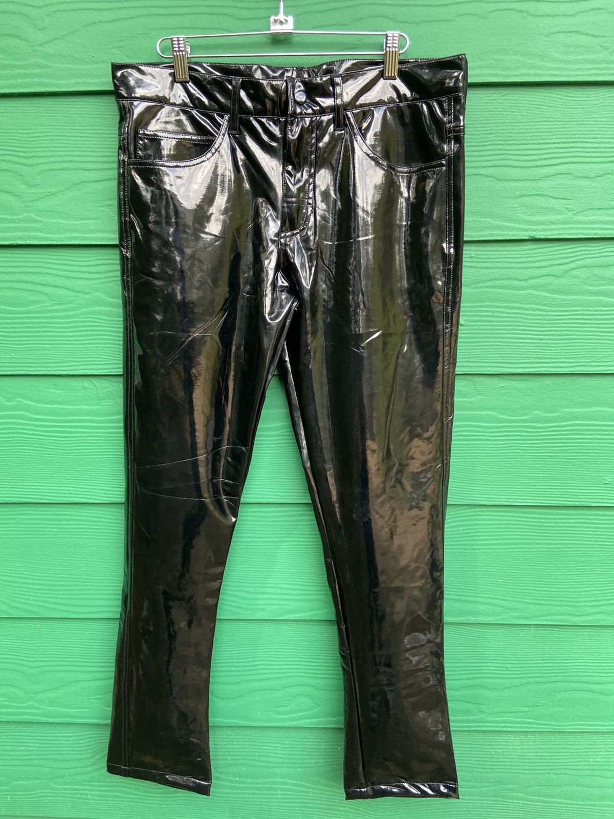 Andrew Christian Andrew Christian faux patent leather pants | Grailed