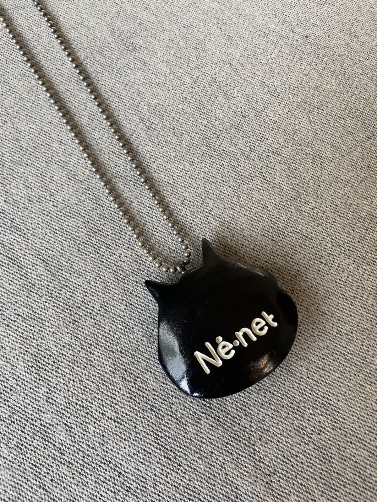 Issey Miyake Ne-Net Cat Beaded Necklace Size ONE SIZE - 3 Thumbnail