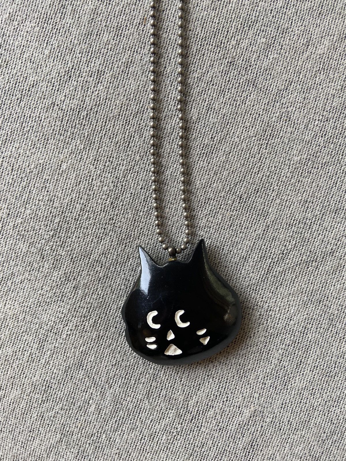 Issey Miyake Ne-Net Cat Beaded Necklace Size ONE SIZE - 1 Thumbnail