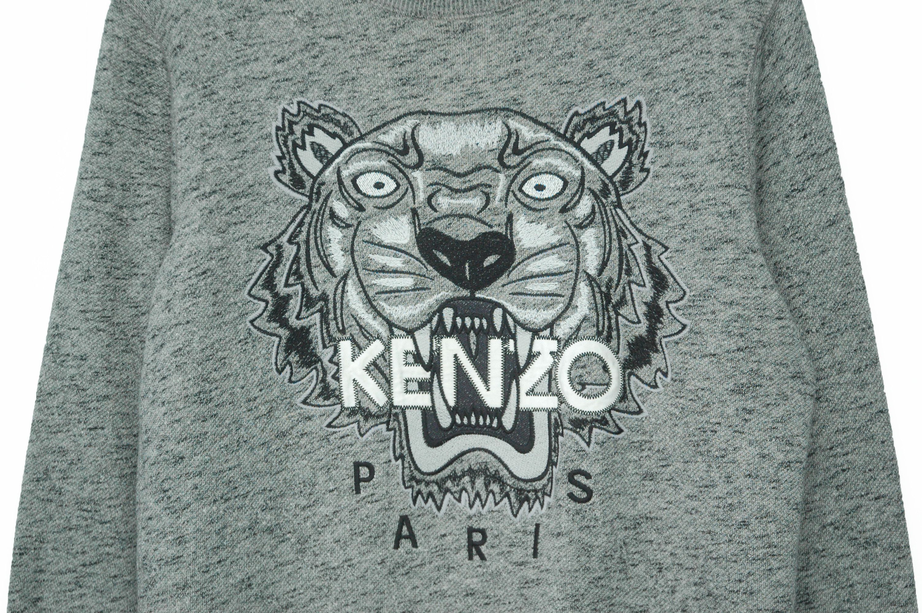 Kenzo Kenzo Paris Jungle Tiger Icon Sweatshirt Made in Portugal Size US S / EU 44-46 / 1 - 3 Thumbnail