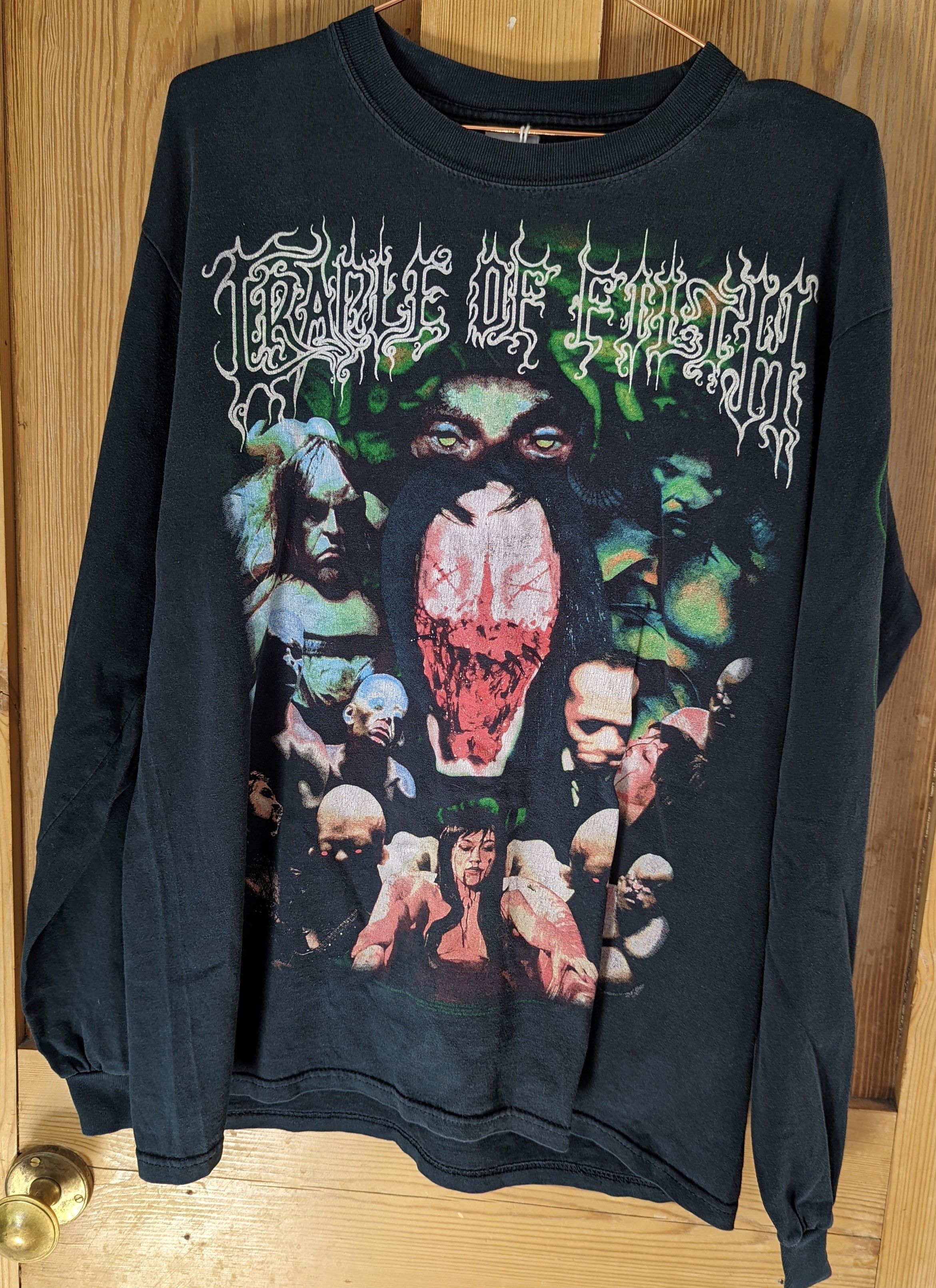 Band Tees CRADLE OF FILTH // Canvas For Lick Of Pain // V