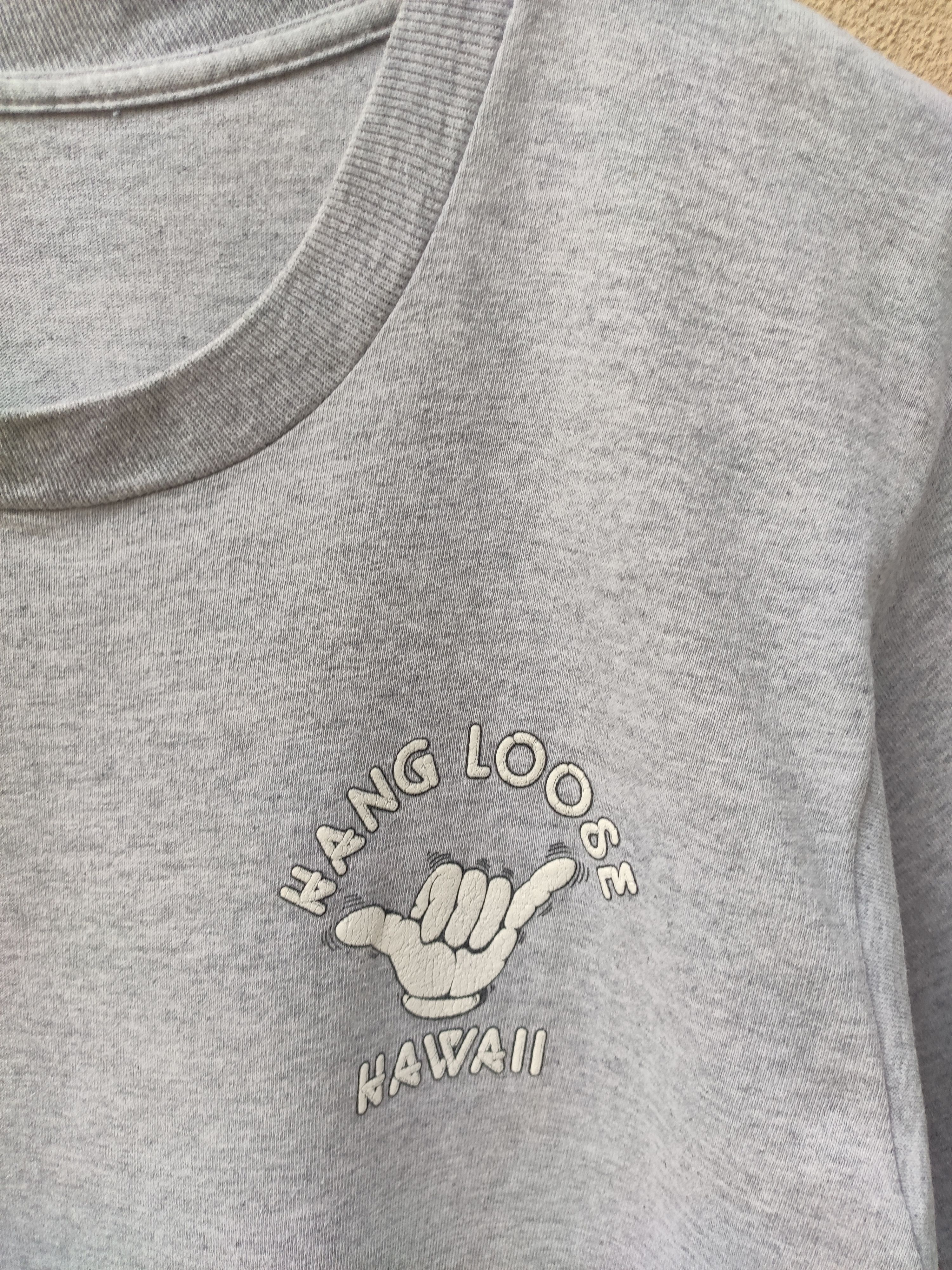 Vintage 🔥 Vintage 80s Vintage Hang Loose Hawaii t shirt polytees Size US S / EU 44-46 / 1 - 3 Thumbnail