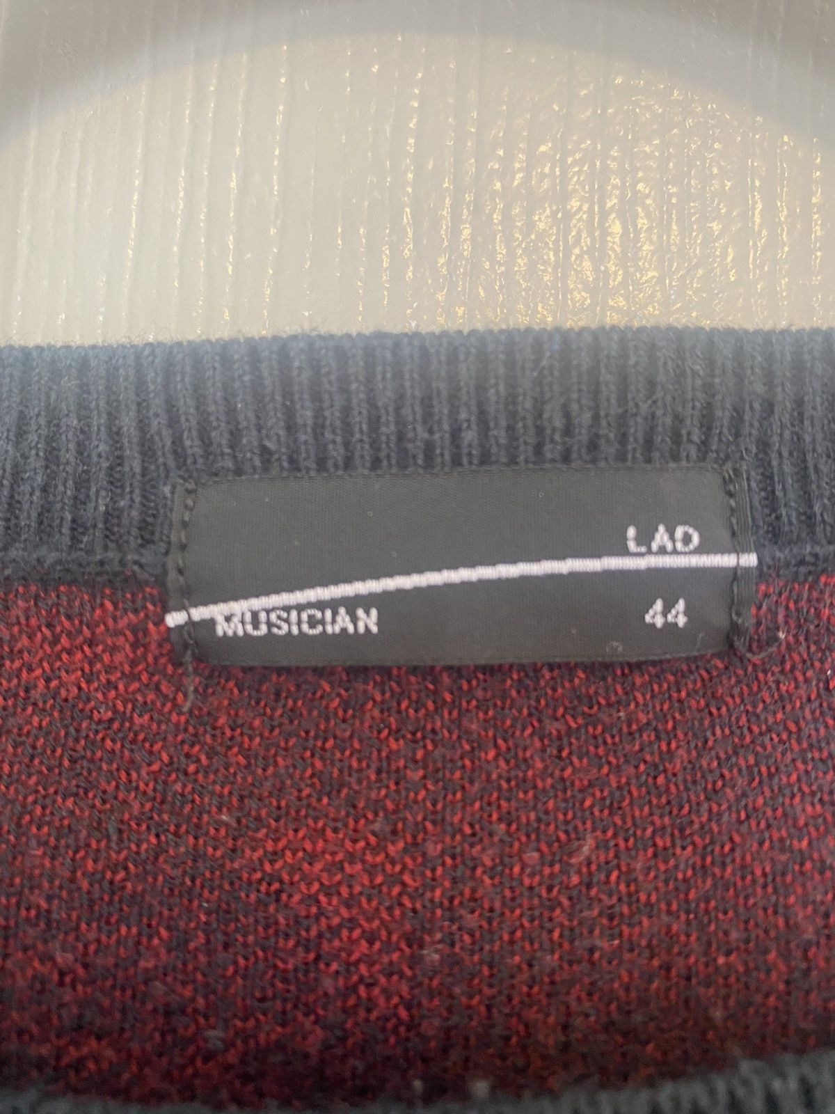 Japanese Brand Blood Splatter knit sweater - Lad Musician Size US L / EU 52-54 / 3 - 4 Thumbnail