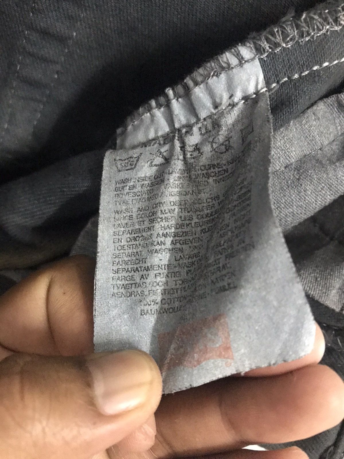 Levi's × Vintage VINTAGE LEVIS PAINTED SPLASHED ACID WASH CUSTOM DESIGN RARE Size US 34 / EU 50 - 5 Thumbnail