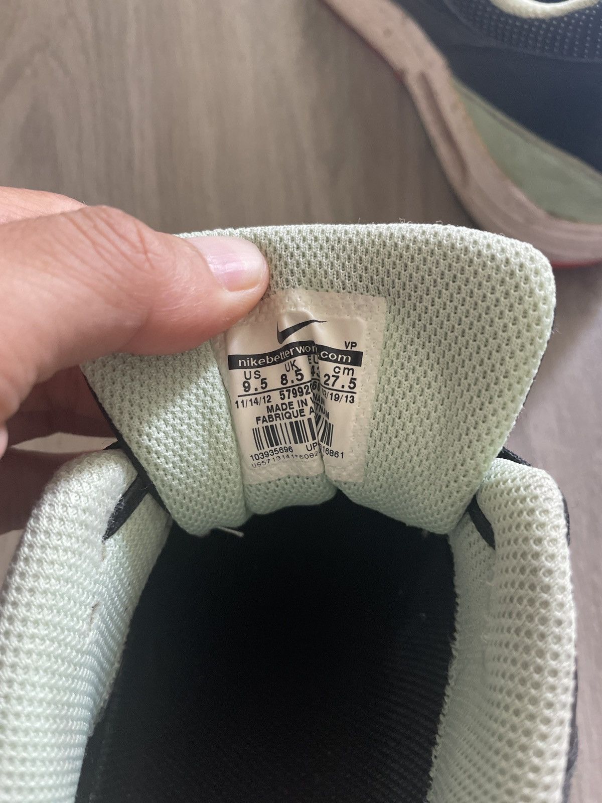 Nike Air Max 1 FB Yeezy 2013 Size US 9.5 / EU 42-43 - 5 Thumbnail