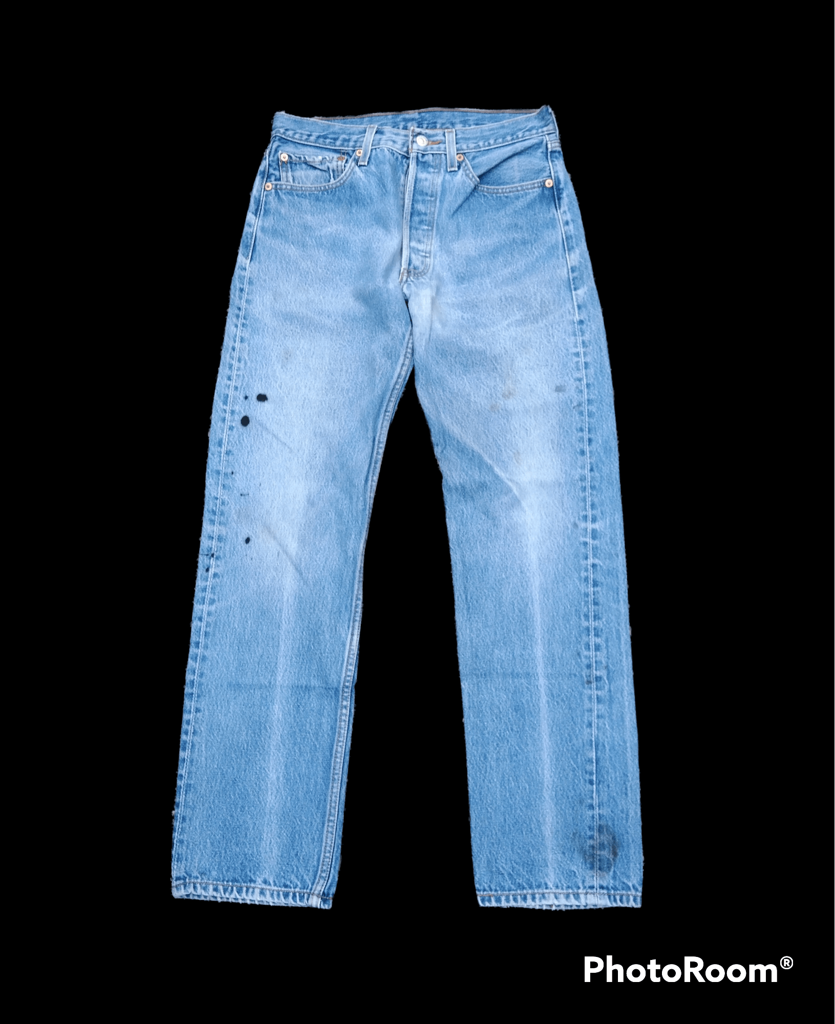 DISTRESSED LEVIS 501 VINTAGE Y2K DENIM PANTS