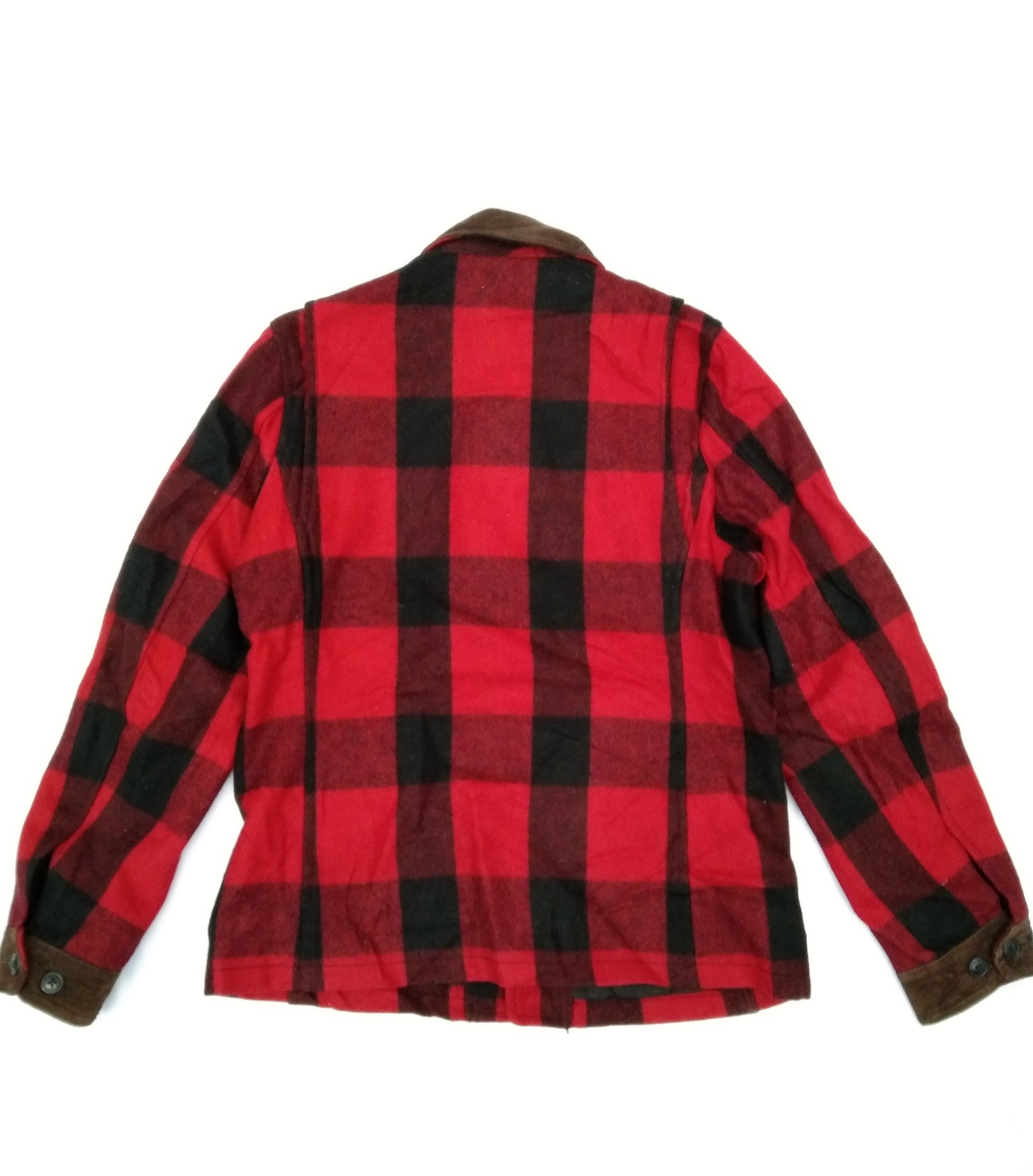 Japanese Brand Takeo Kikuchi Tk Mixpice Red Checker Retro Punk Jacket Size US M / EU 48-50 / 2 - 3 Thumbnail