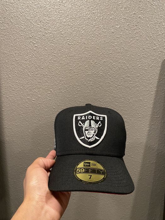 New Era Las Vegas Raiders 60th Anniversary 59Fifty Fitted Size 7 | Grailed