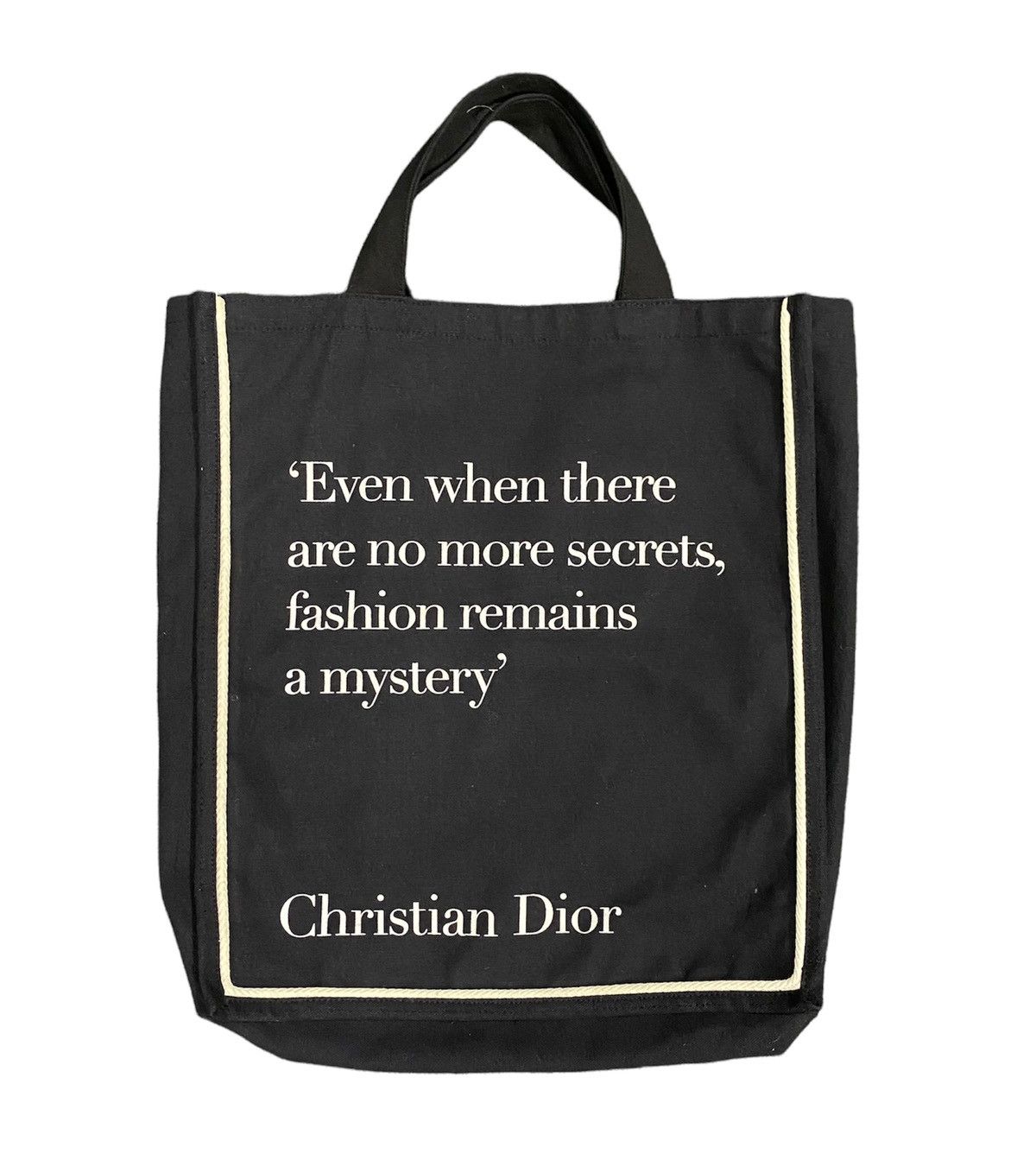V&a dior tote bag hotsell