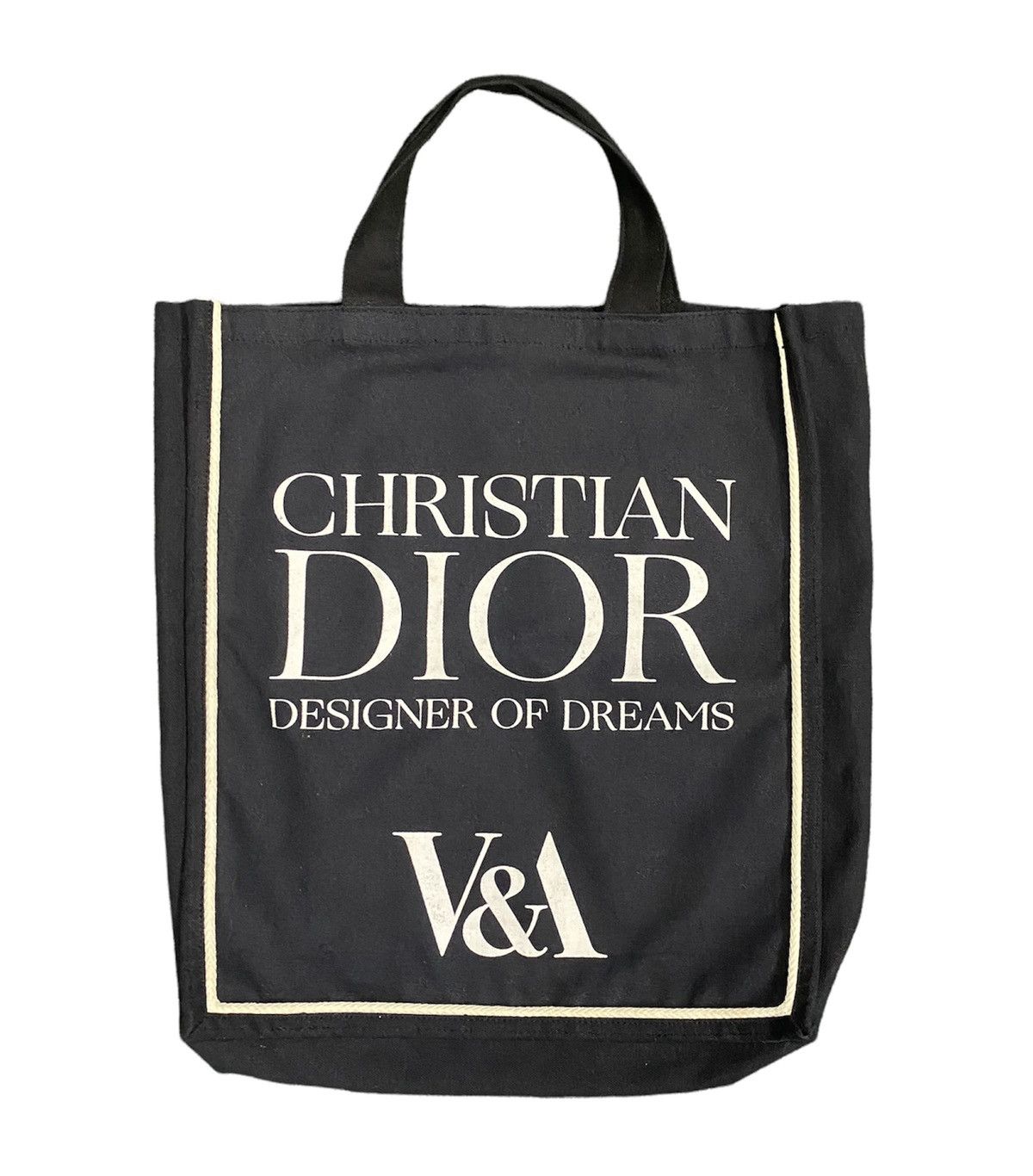 Christian Dior Monsieur Christian Dior Designer of Dreams V&A Tote Bag