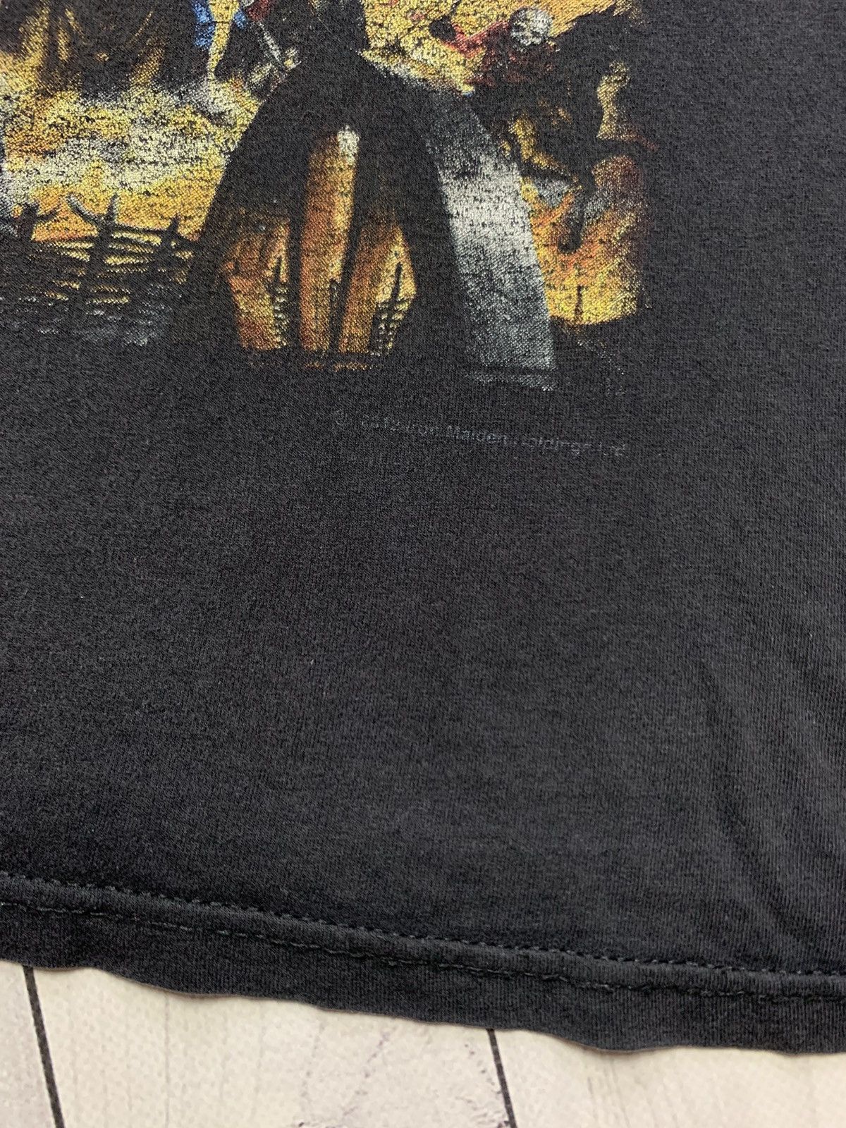Band Tees Vintage Rock tee Iron Maiden tour tee logo size L Size US L / EU 52-54 / 3 - 6 Thumbnail